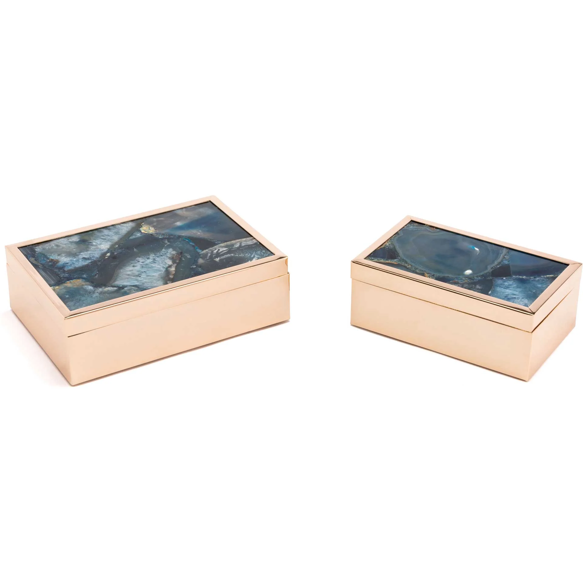 Polished Stone Box Blue - Image 5