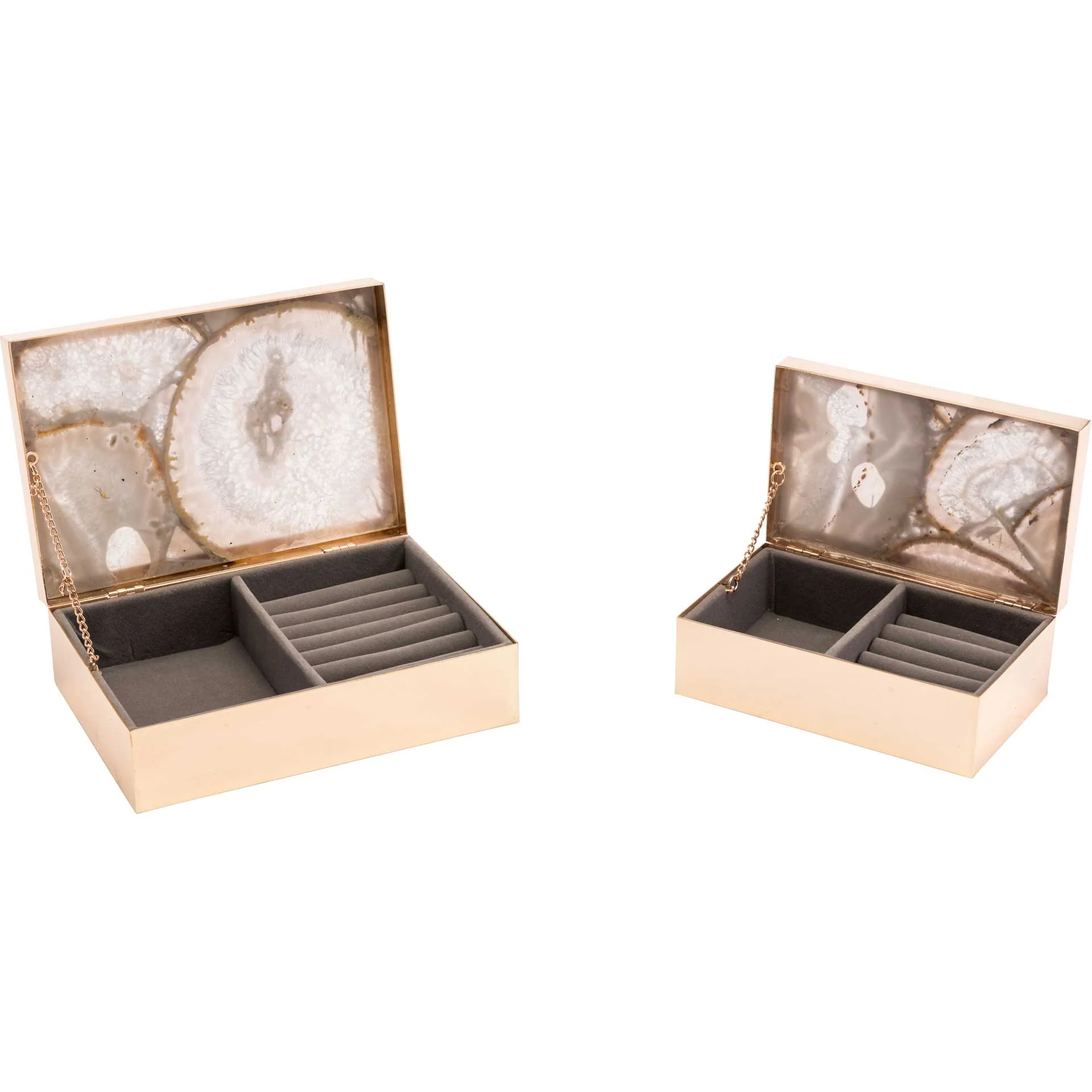 Polished Stone Box White - Image 6