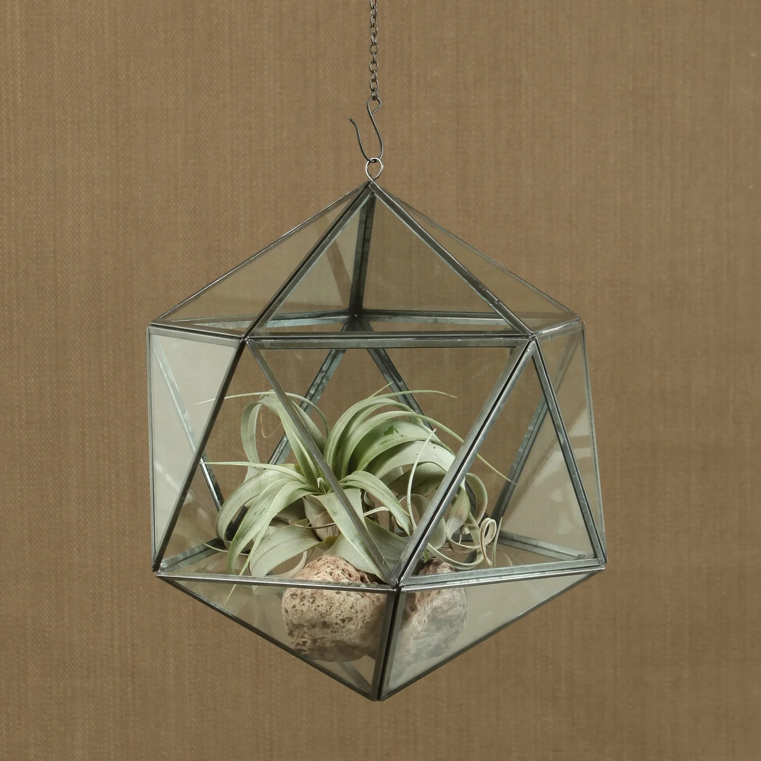 Pollux Hanging Glass Icosahedron - Image 2
