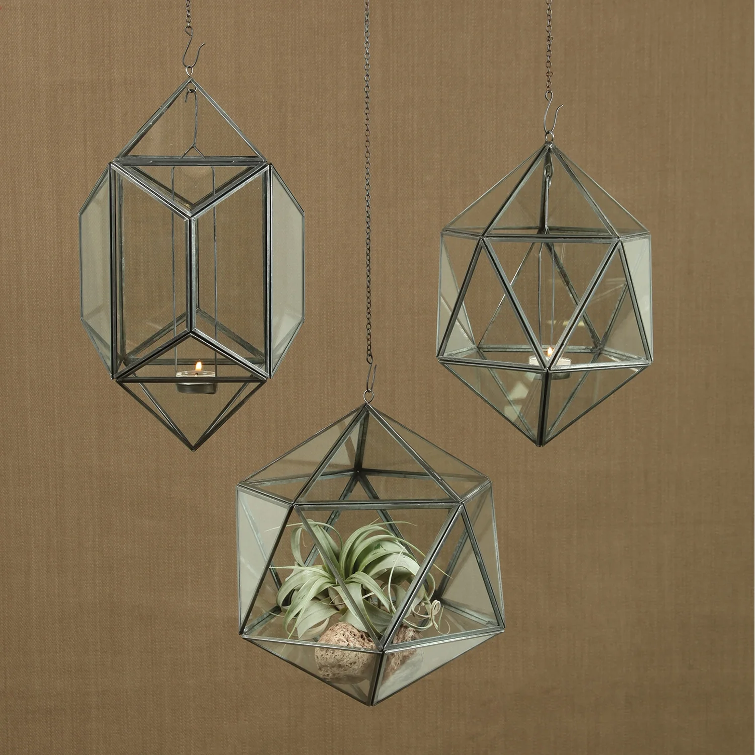 Pollux Hanging Glass Polygon - Image 3