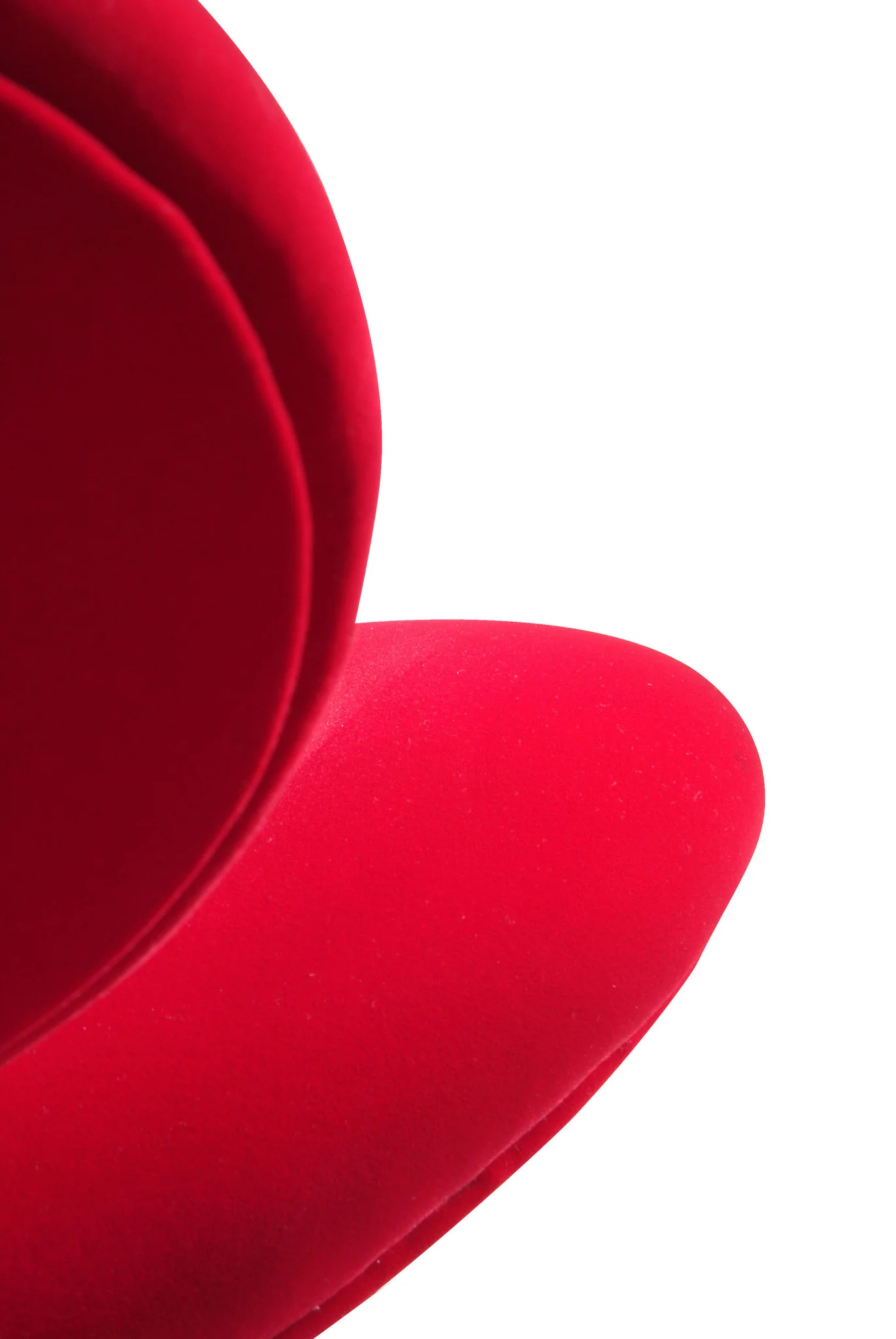 Pomfret Lounge & Ottoman Red - Image 4