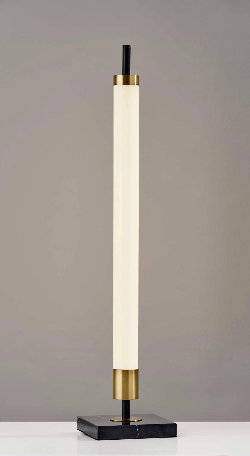 Port LED Table Lamp Black/Brass - Image 2