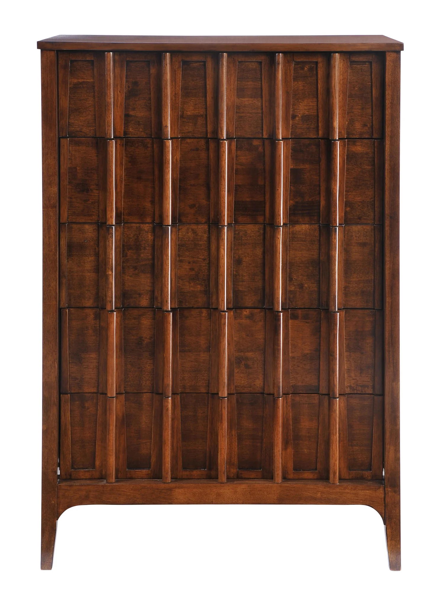 Portage High Chest Walnut - Image 2