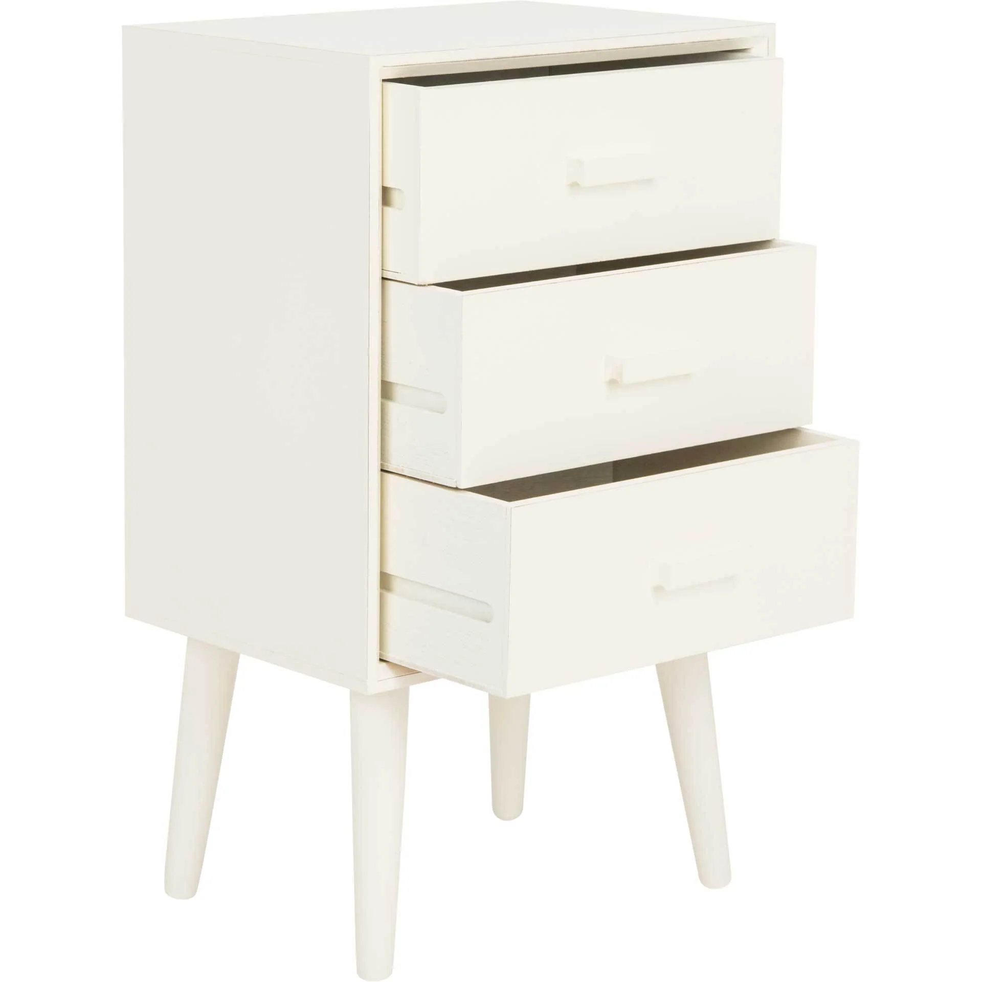 Porter 3 Drawer Chest Distressed White - Image 2