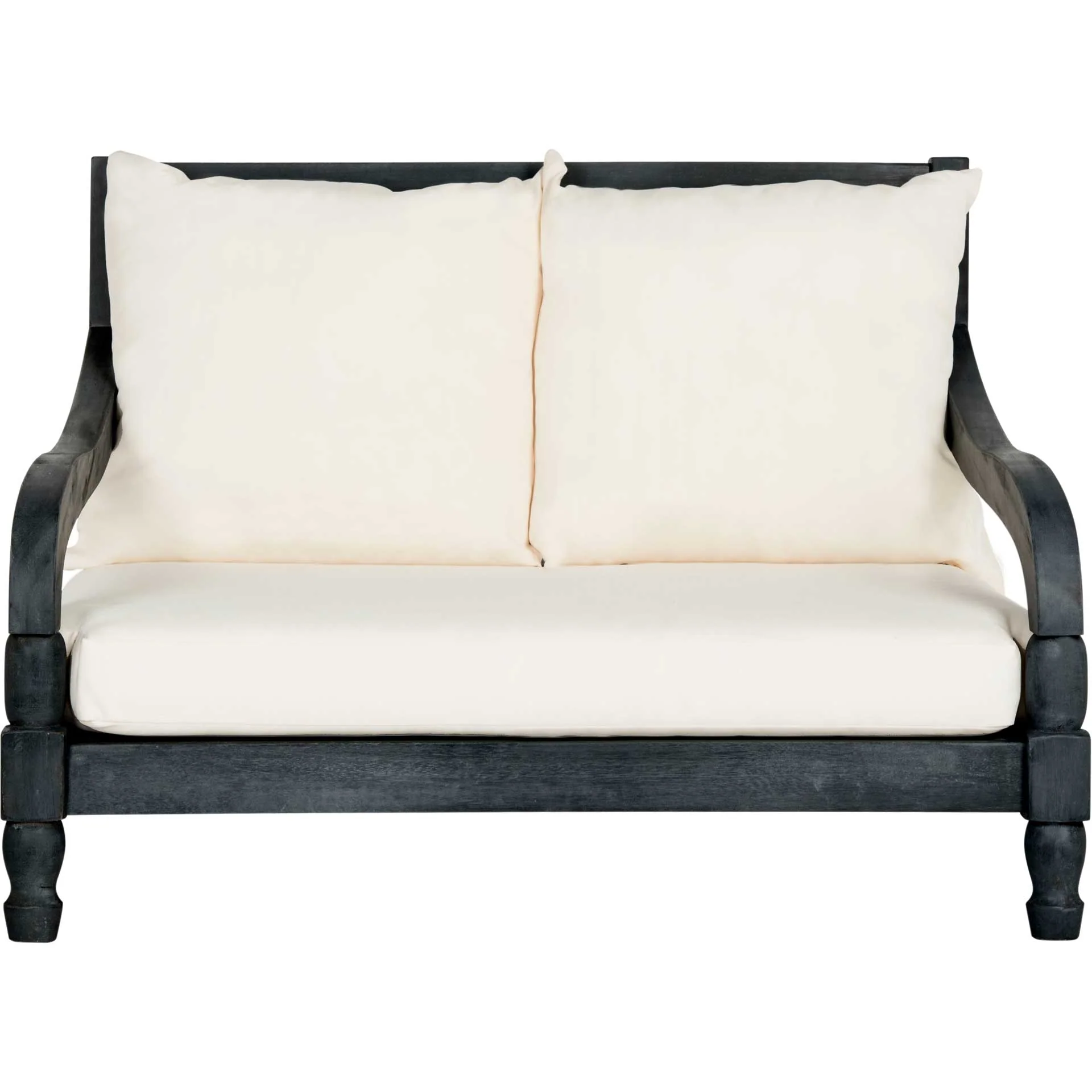 Porter Acacia Lounger Dark Slate Gray/Beige - Image 2