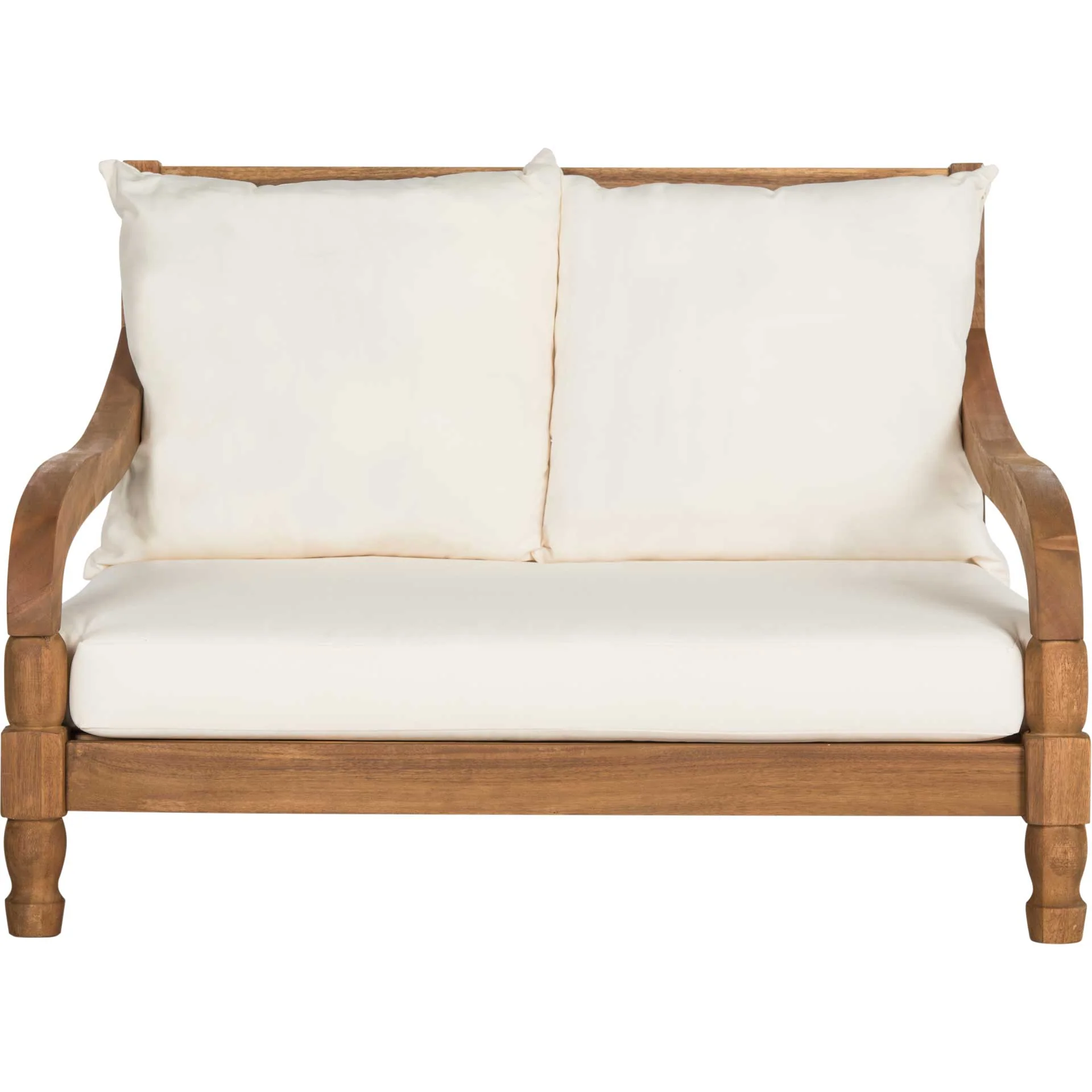 Porter Acacia Lounger Teak Brown/Beige - Image 2