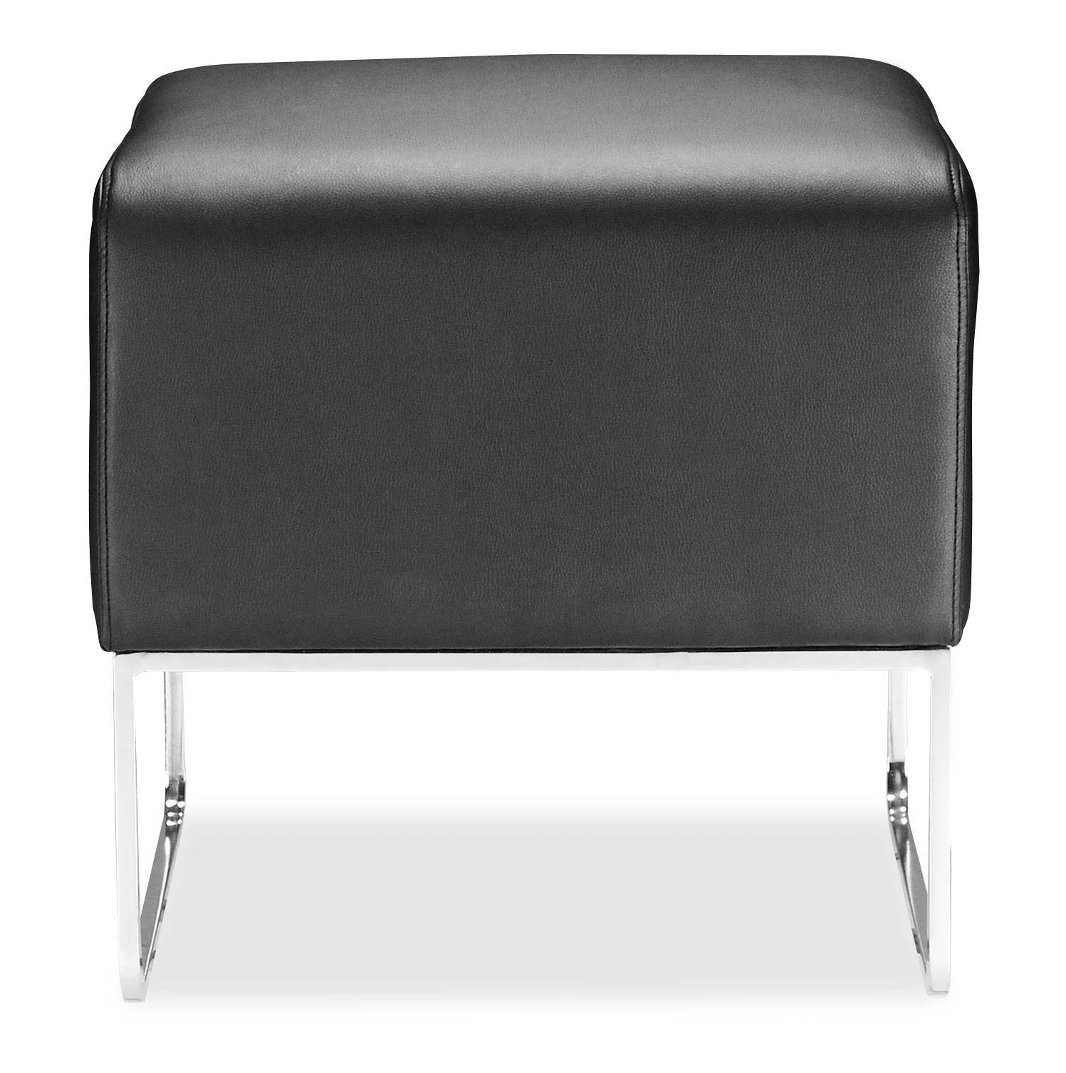 Portland Ottoman Black - Image 2