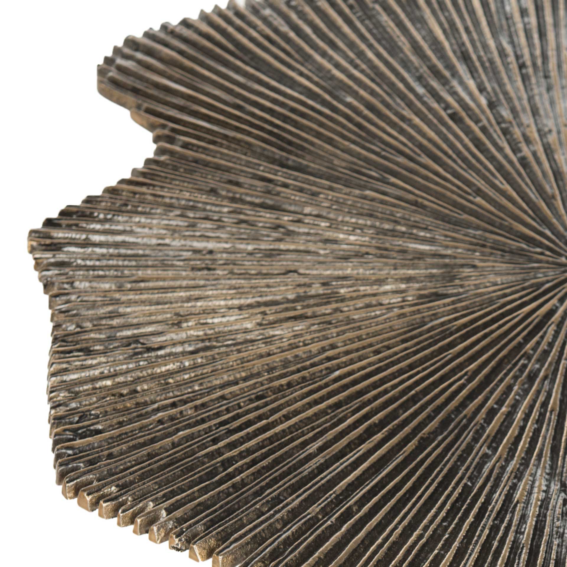 Pose Leaf Side Table Brass - Image 2