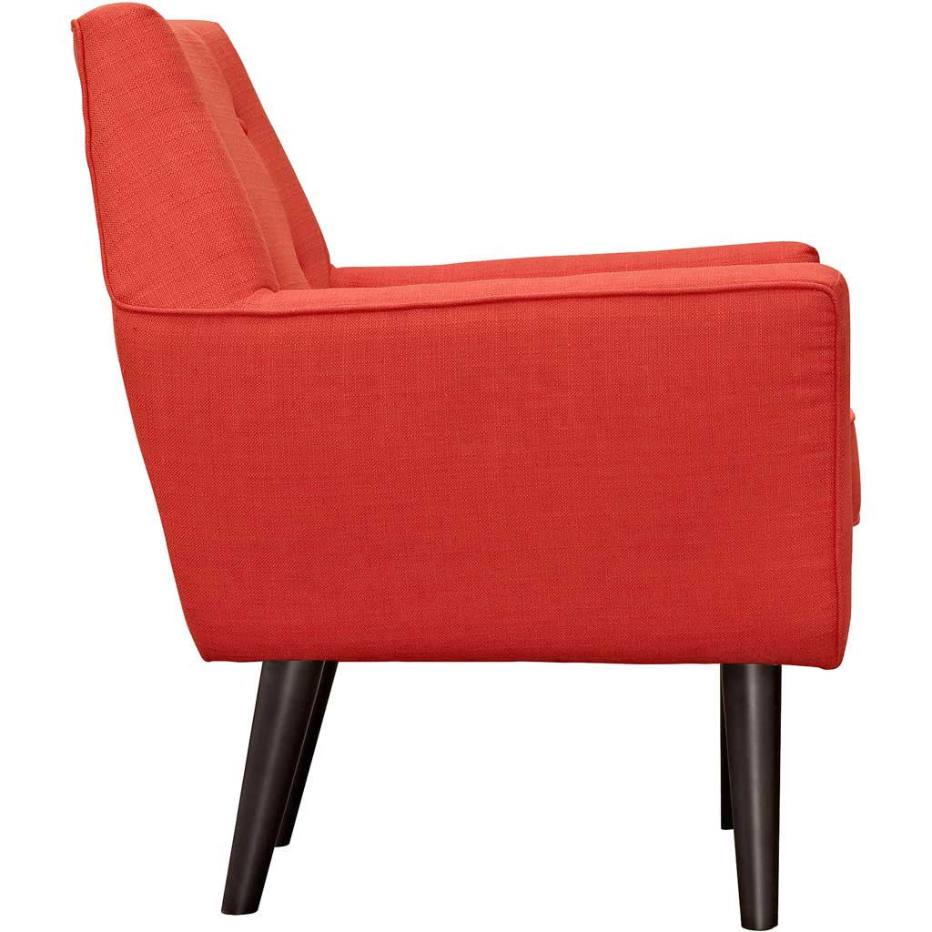 Posterity Armchair Atomic Red - Image 2