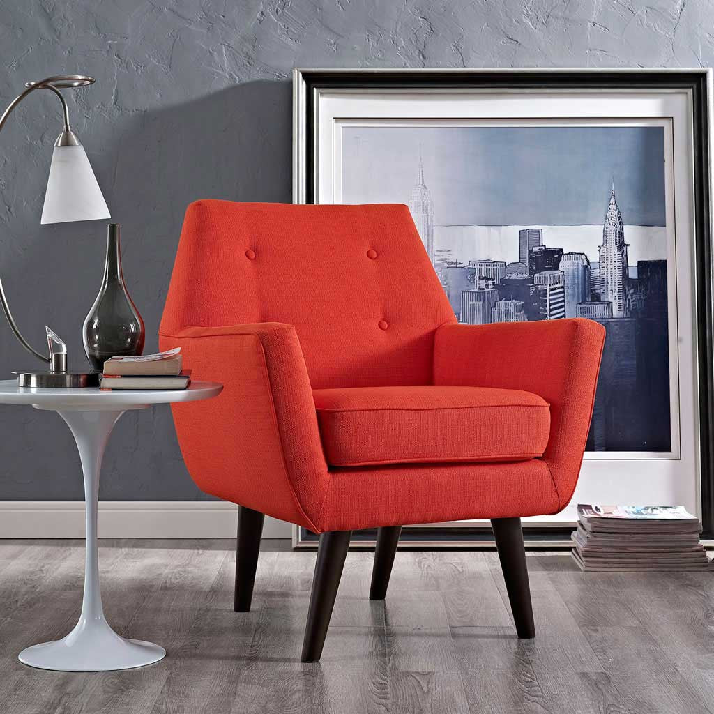 Posterity Armchair Atomic Red - Image 5