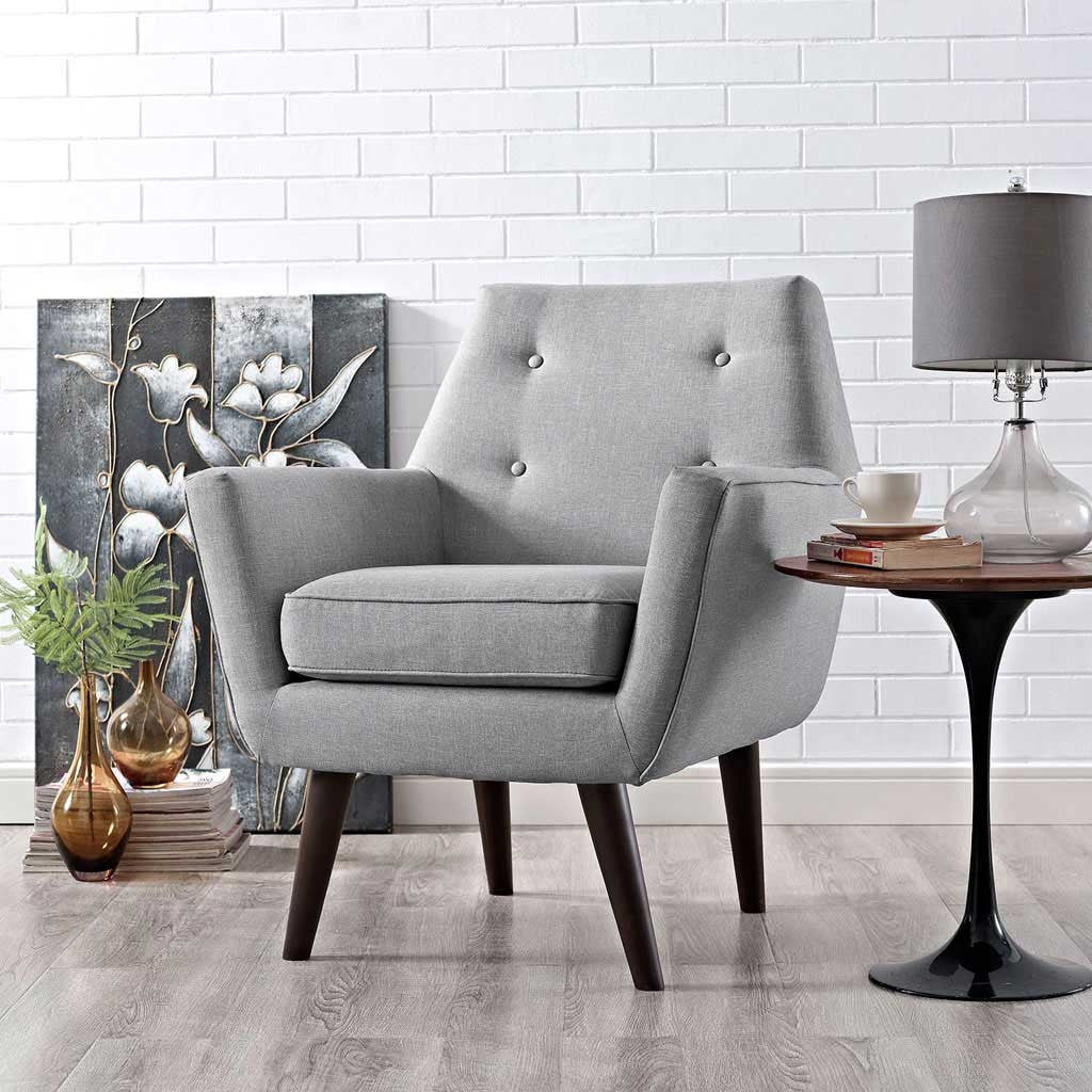 Posterity Armchair Light Gray - Image 5