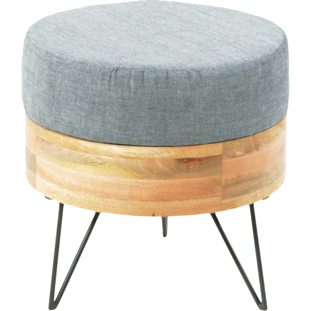 Pouf Round Stool - Image 2