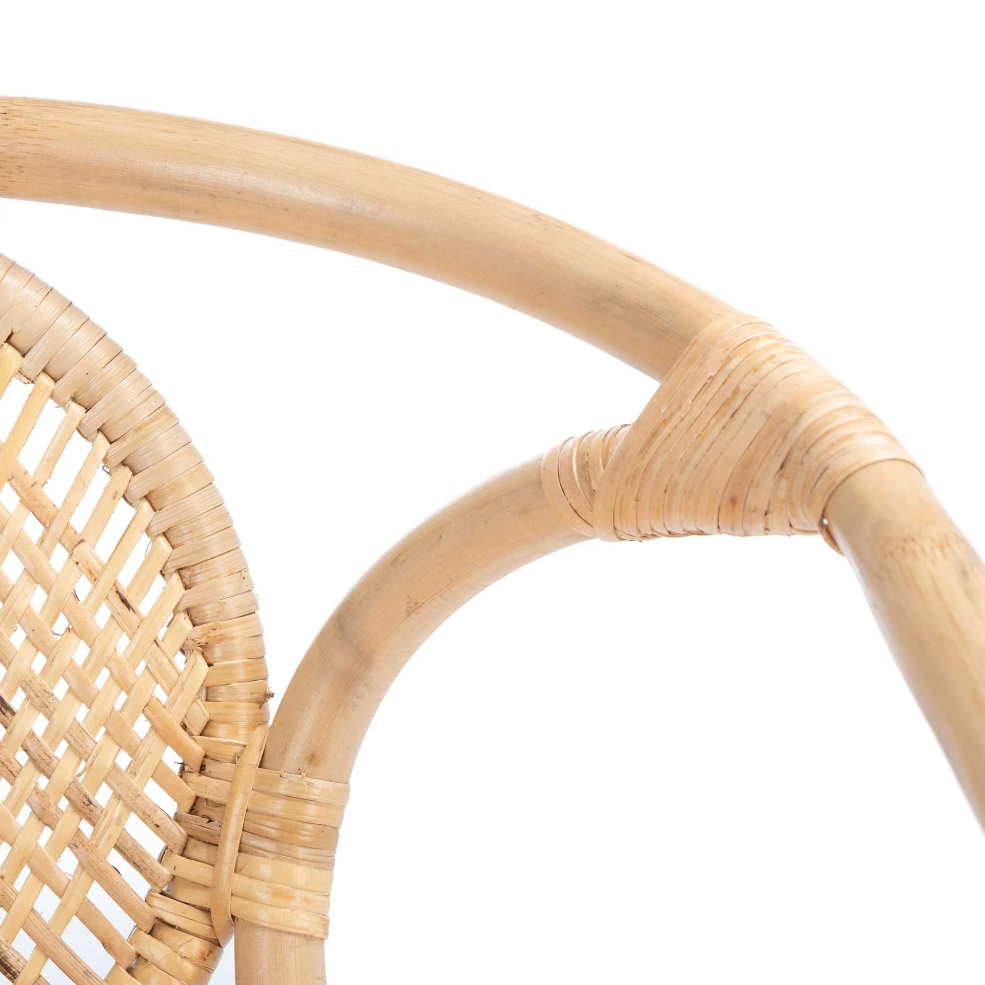 Prabhakara Rattan Bar Stool Natural/Black - Image 11