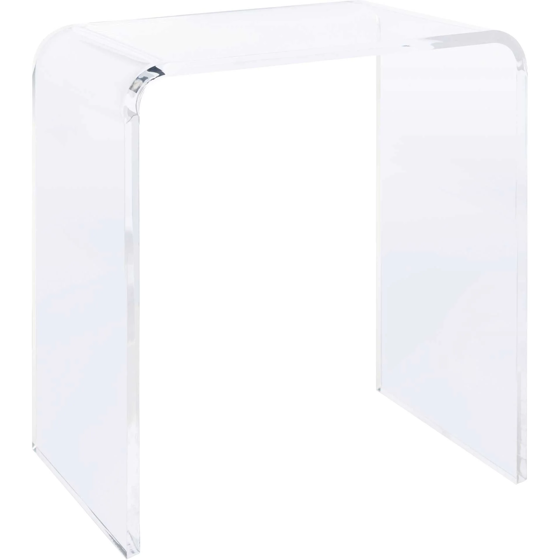Prabhu Acrylic Side Table Clear