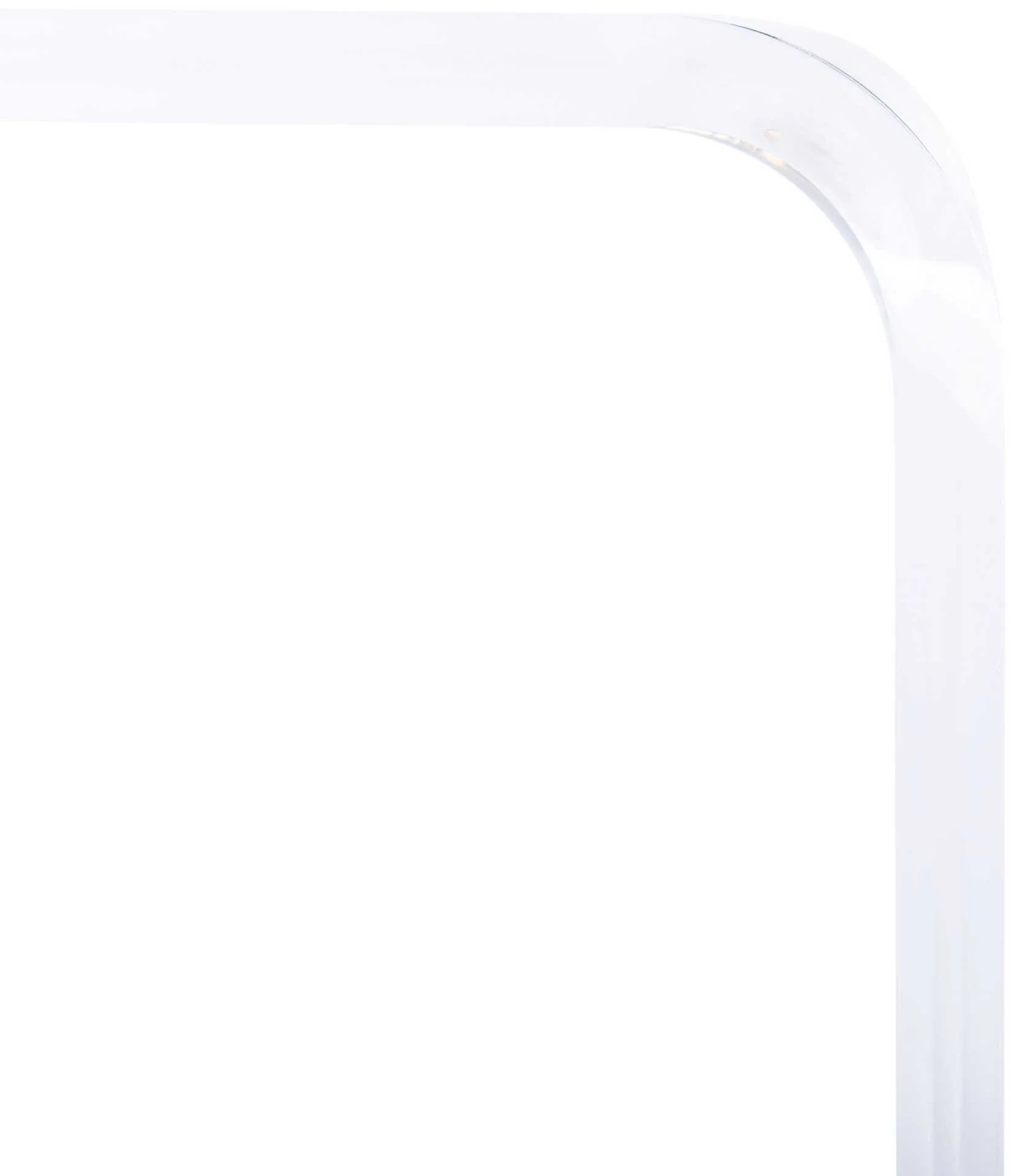 Prabhu Acrylic Side Table Clear - Image 4