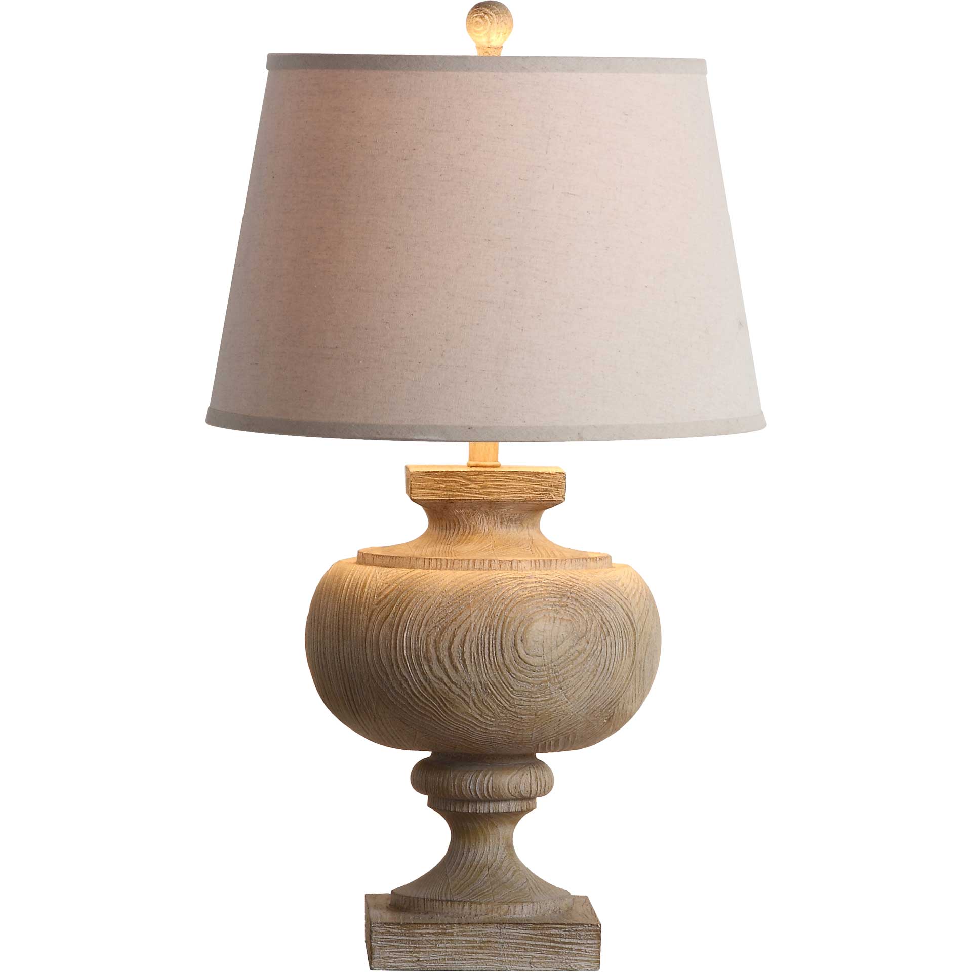 Precious Wood Table Lamp Wood Finish - Image 2