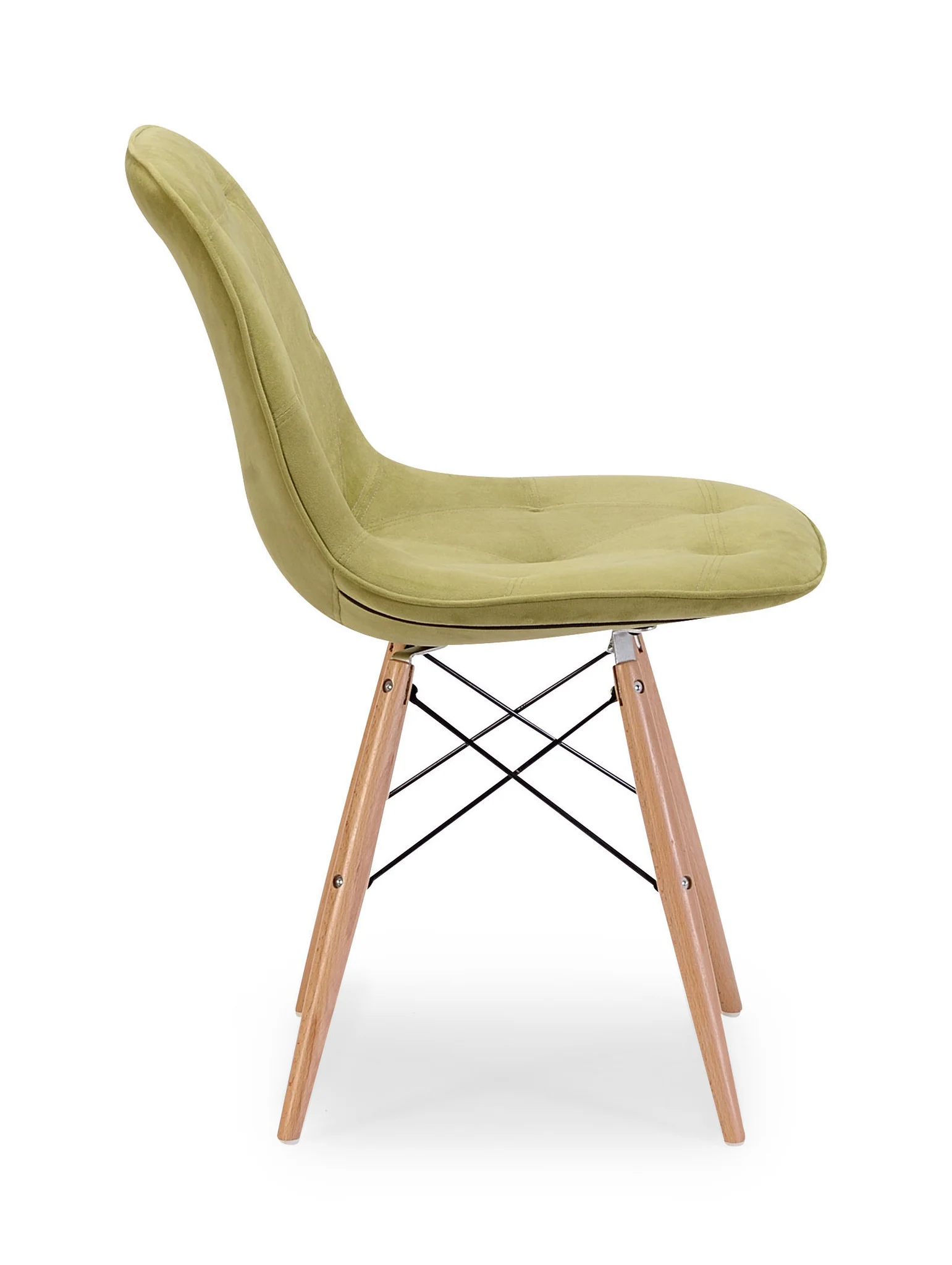 Preston Chair Green Velour - Image 2