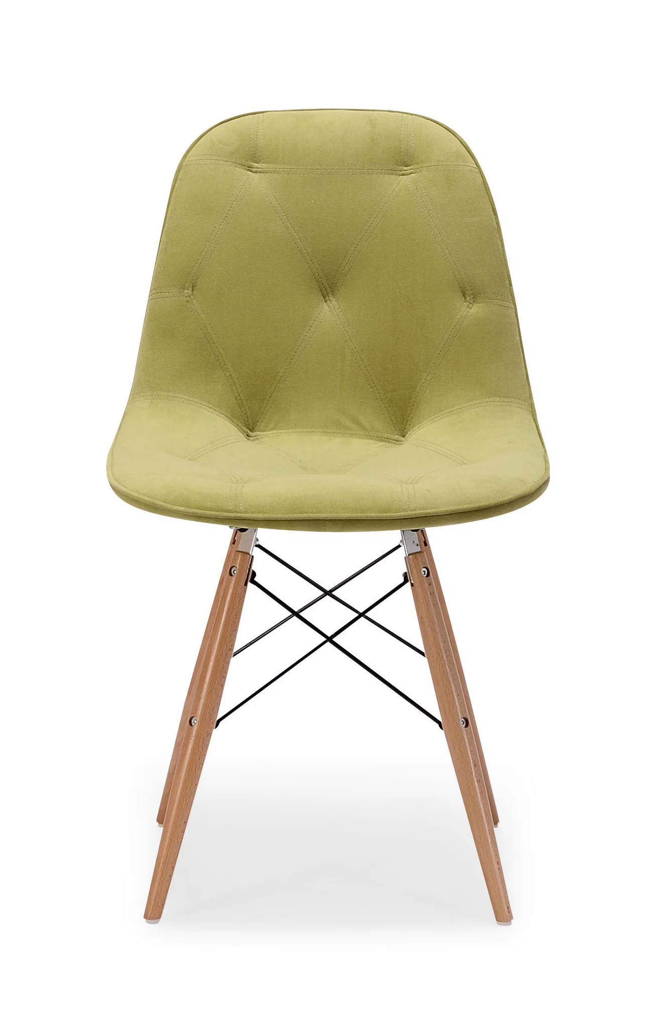 Preston Chair Green Velour - Image 3