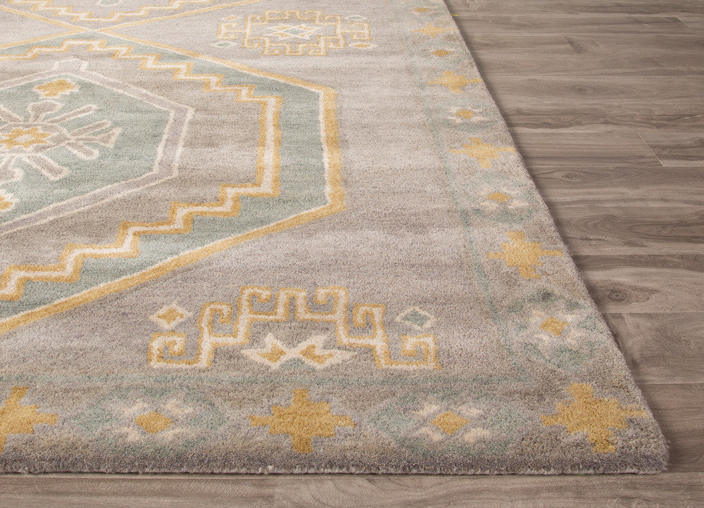 Preston Jameson Gray/Blue Area Rug - Image 3