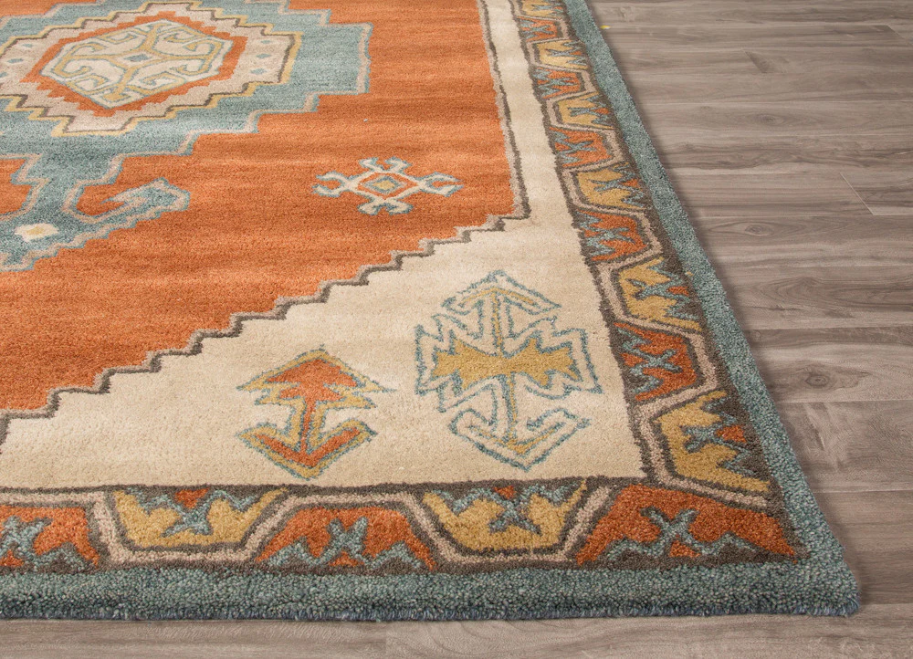 Preston Saratoga Red/Blue Area Rug - Image 3
