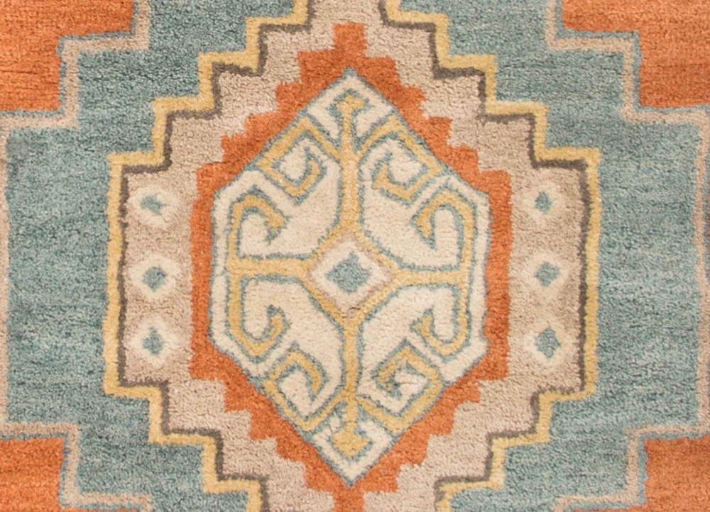 Preston Saratoga Red/Blue Area Rug - Image 4