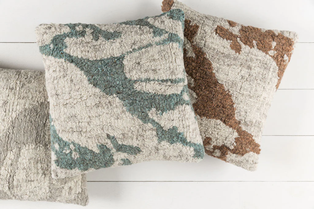 Primal Vanilla/Peach/Taupe Pillow - Image 2