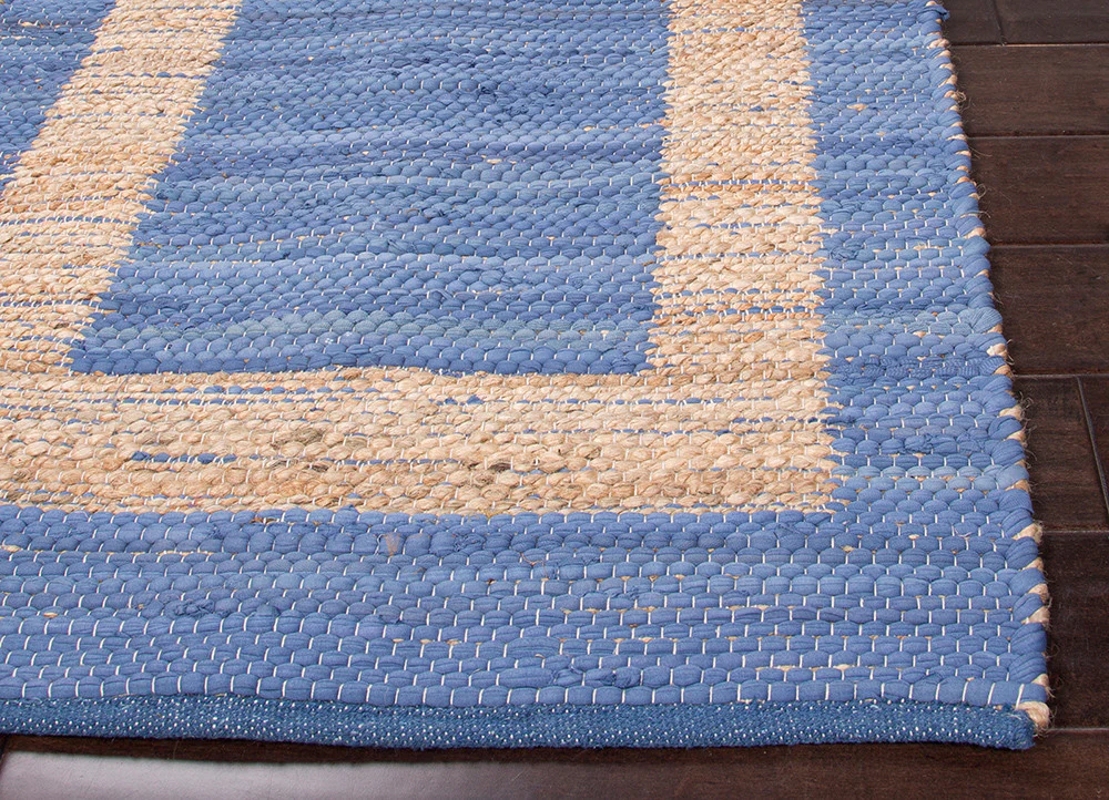 Prime Plus Pradesh Blue Stripe/Natural Area Rug - Image 3