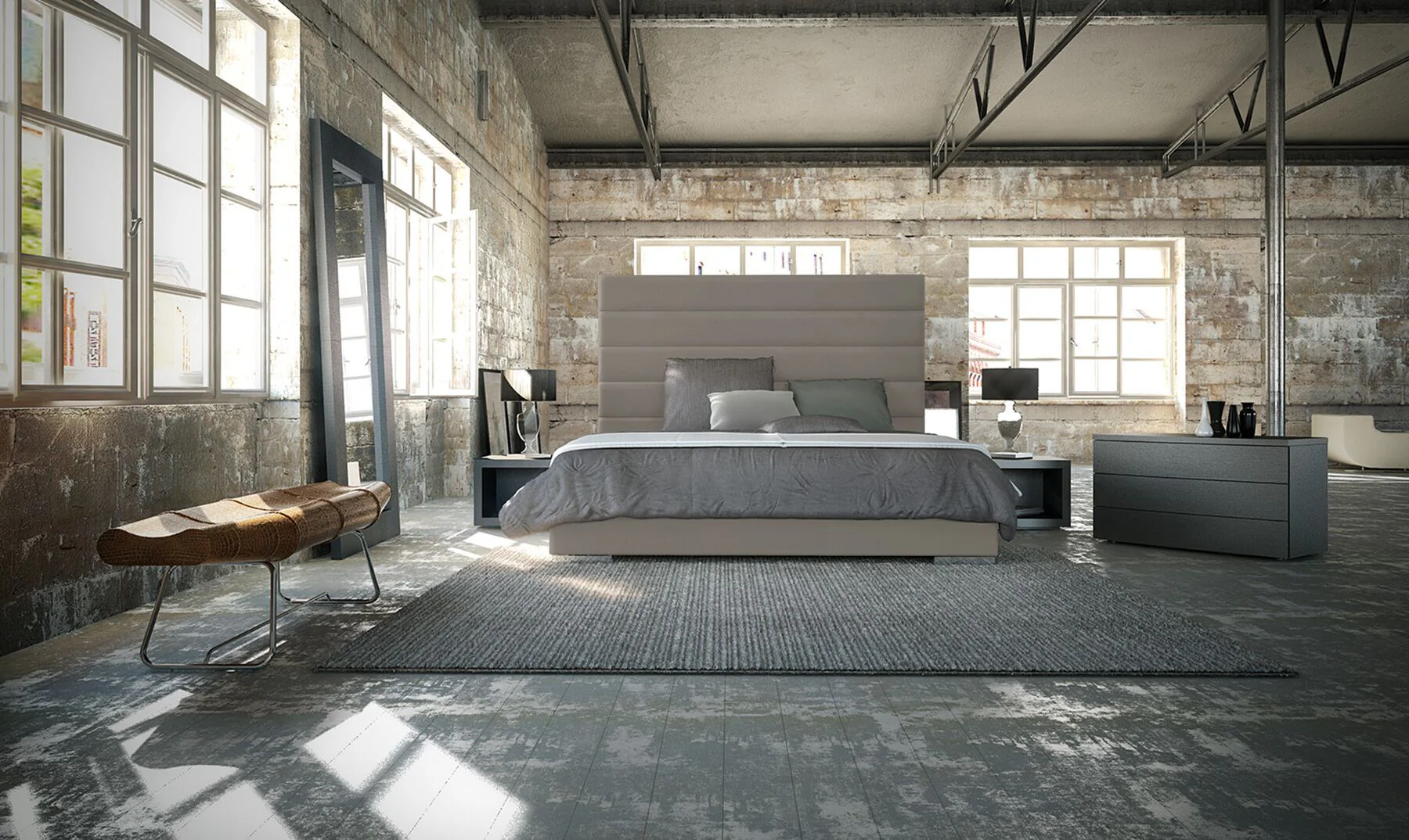 Prince Bed Castle Gray - Image 5