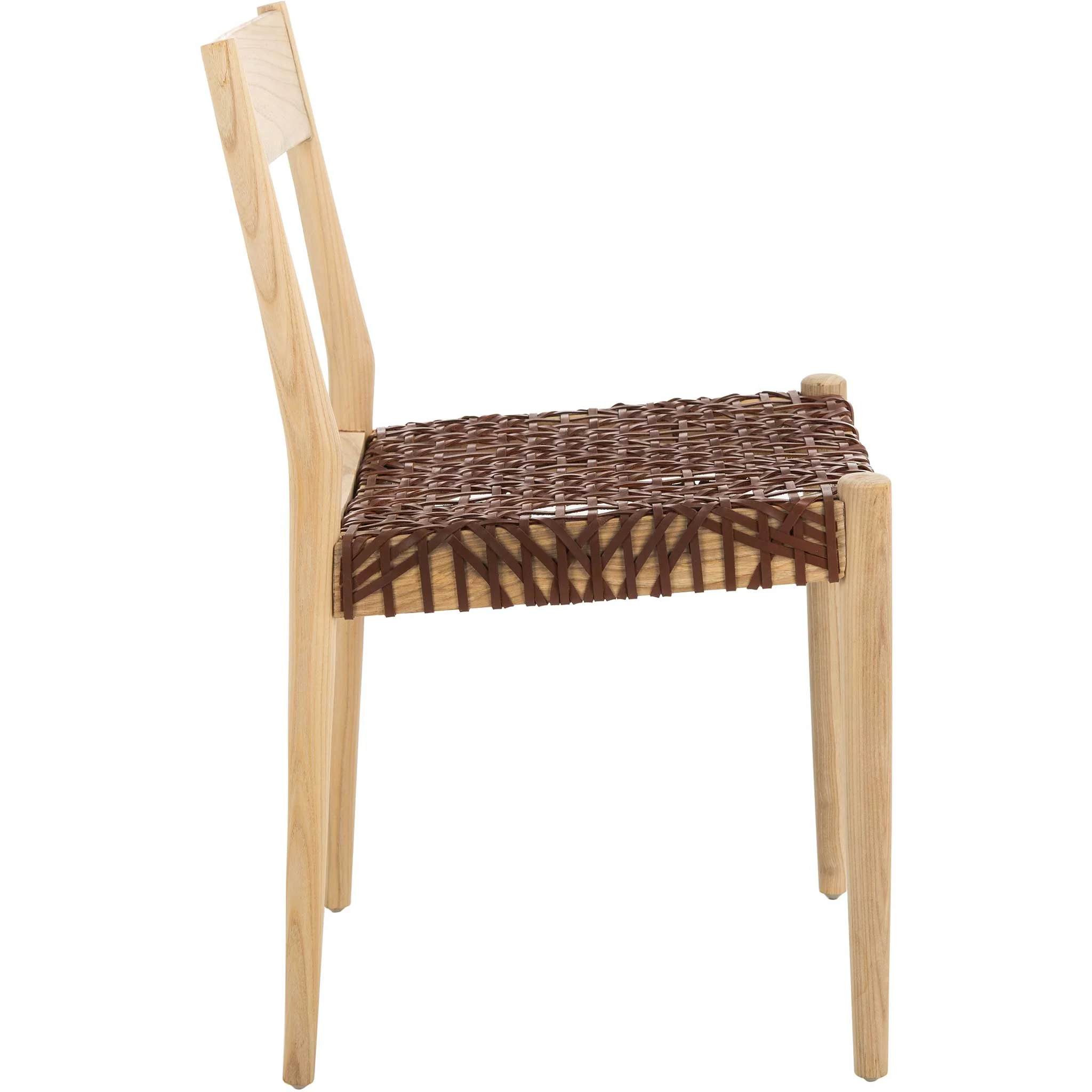 Princess Dining Chair Cognac/Natural (Set of 2) - Image 4