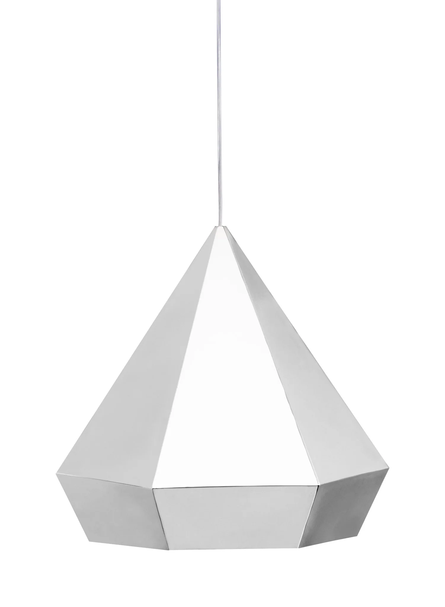 Prism Ceiling Lamp Chrome - Image 3