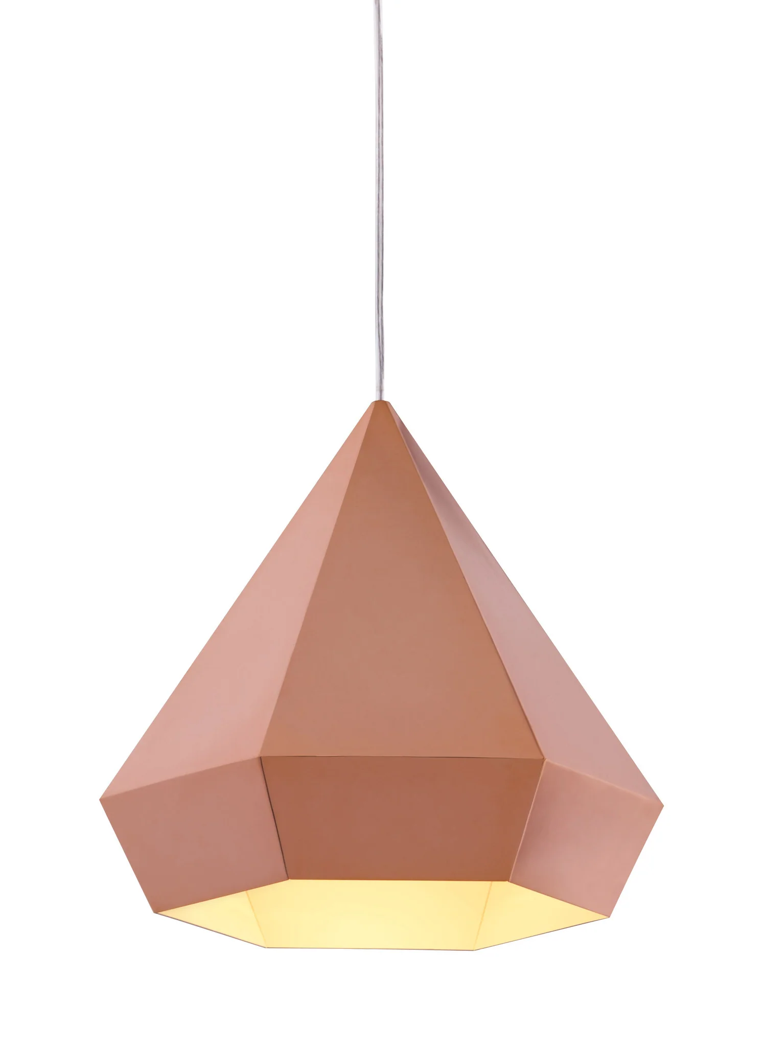 Prism Ceiling Lamp Rose Gold - Image 2
