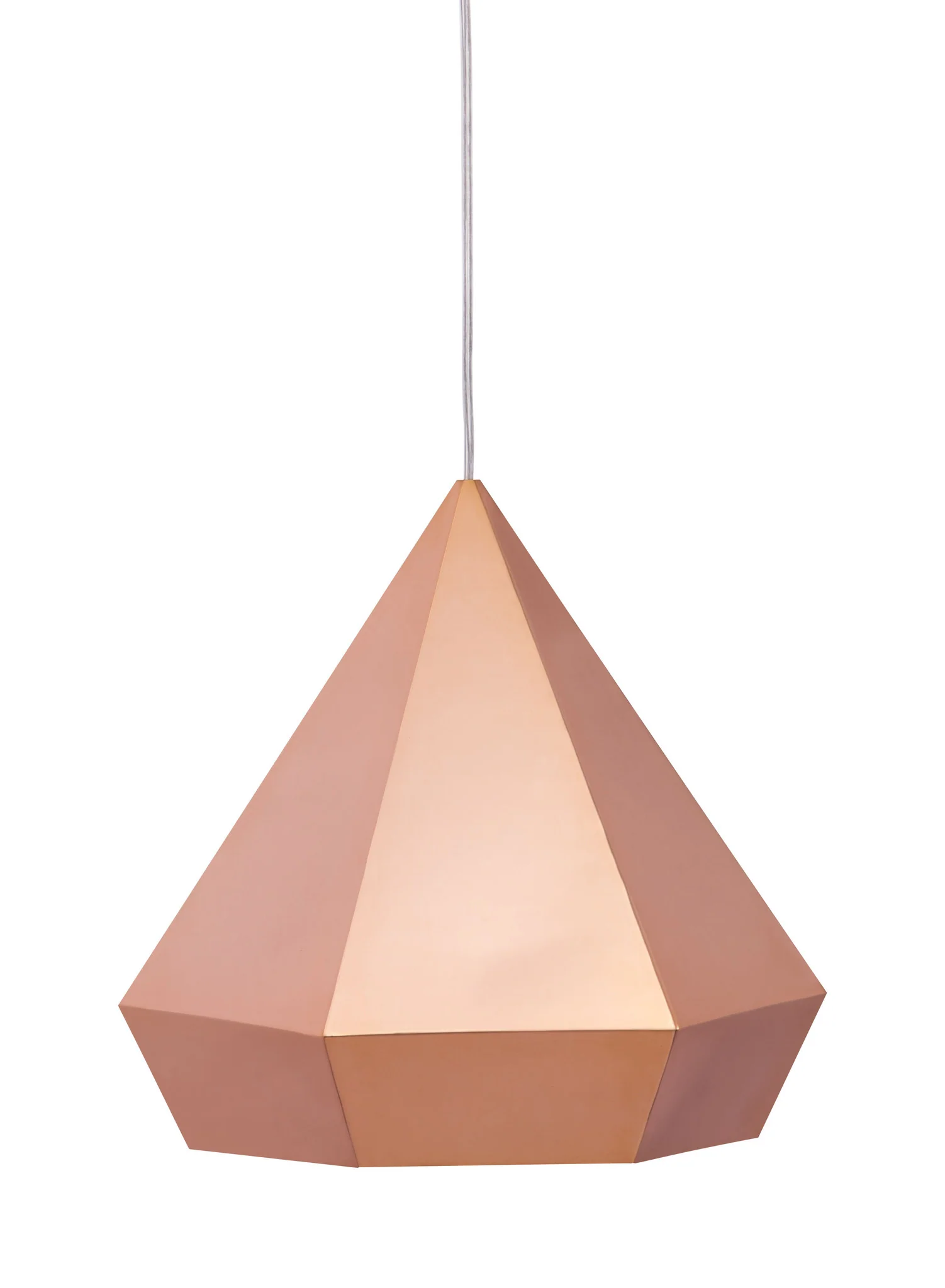 Prism Ceiling Lamp Rose Gold - Image 3