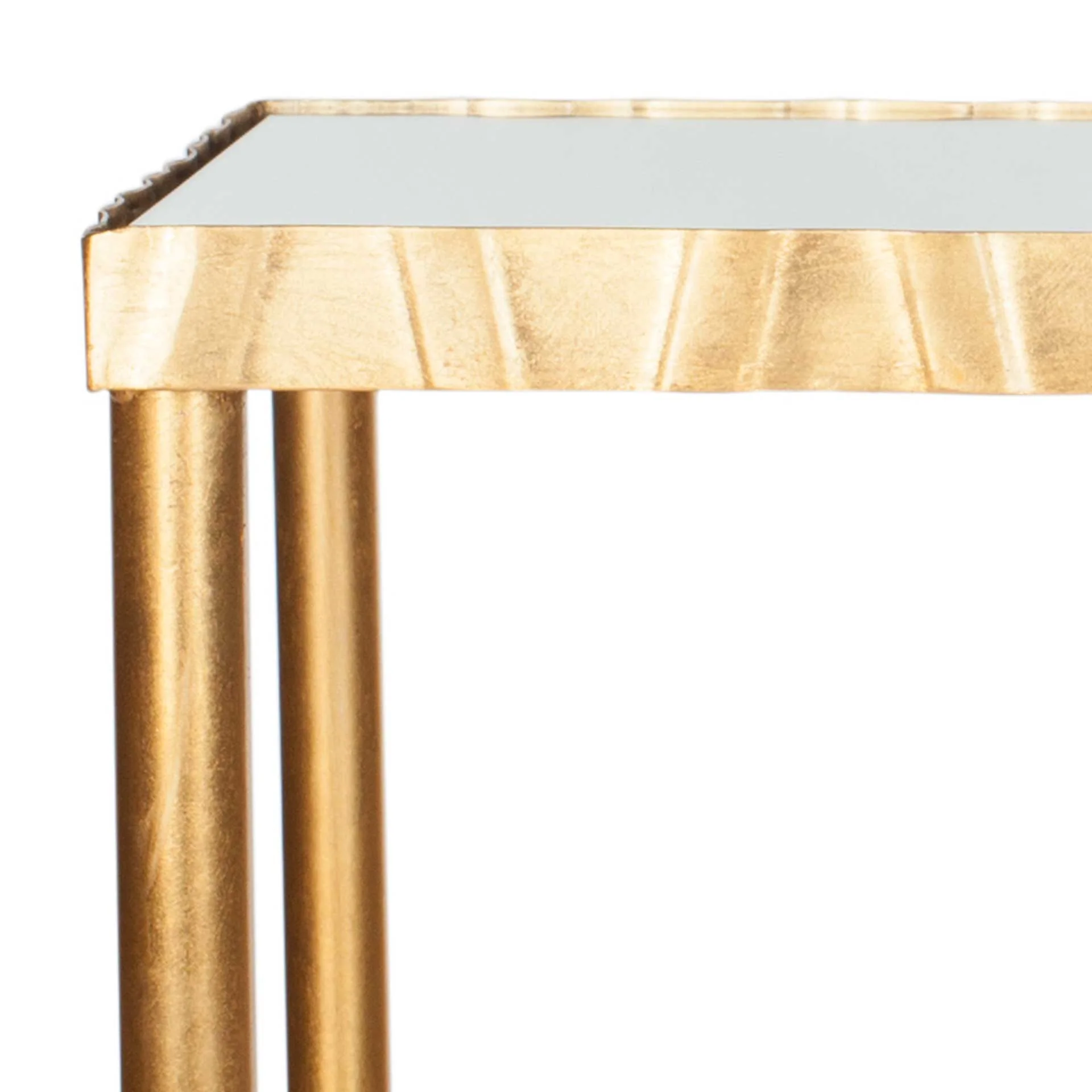 Proclaim Mirror Top Console Table Gold/Mirror - Image 3