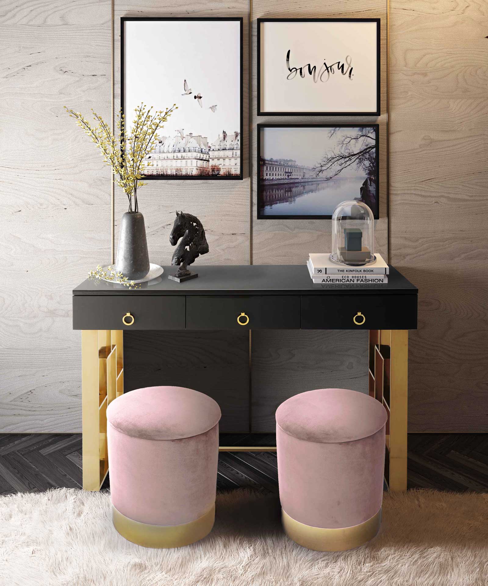 Proclaim Storage Ottoman Blush - Image 5