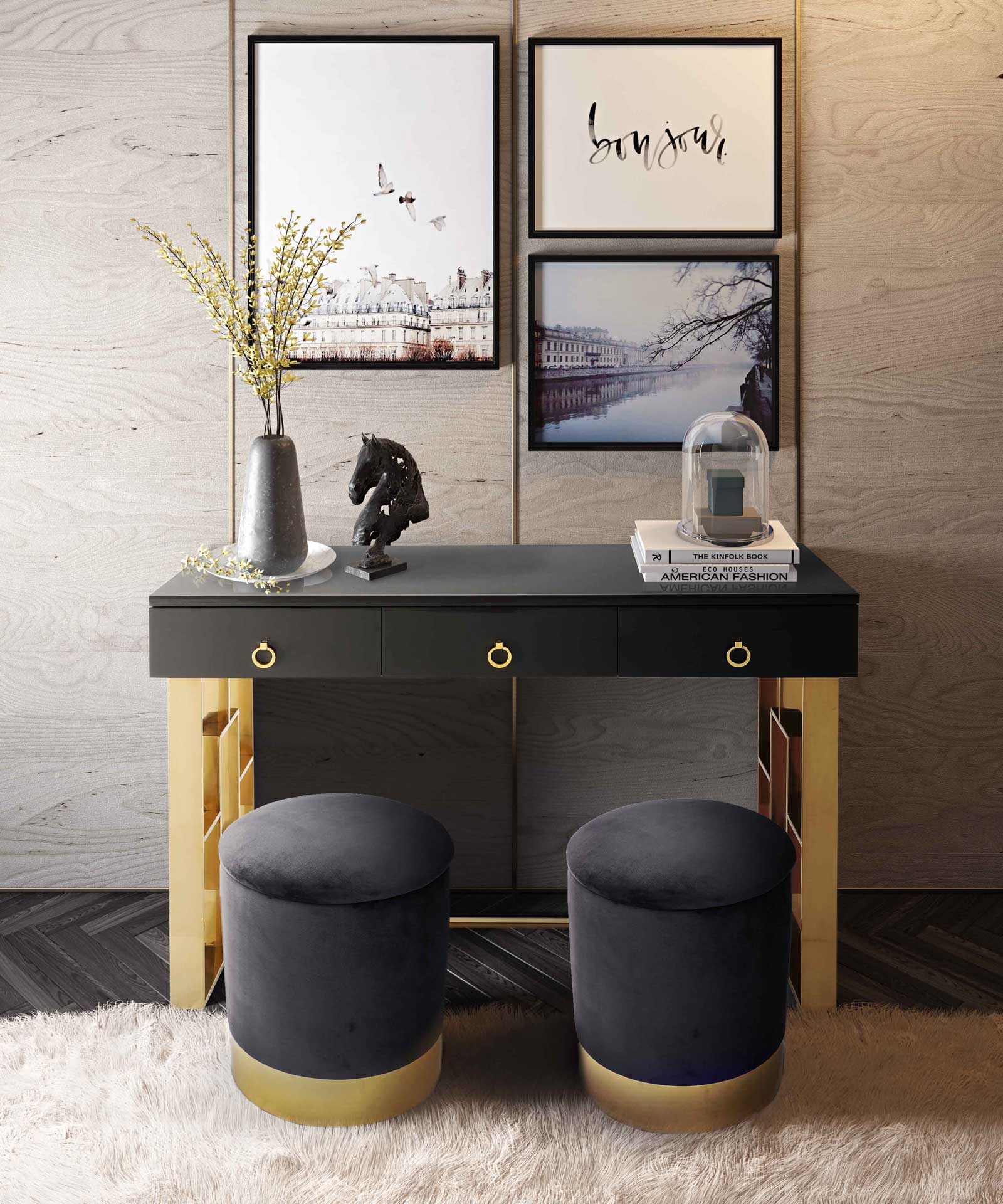 Proclaim Storage Ottoman Gray - Image 5