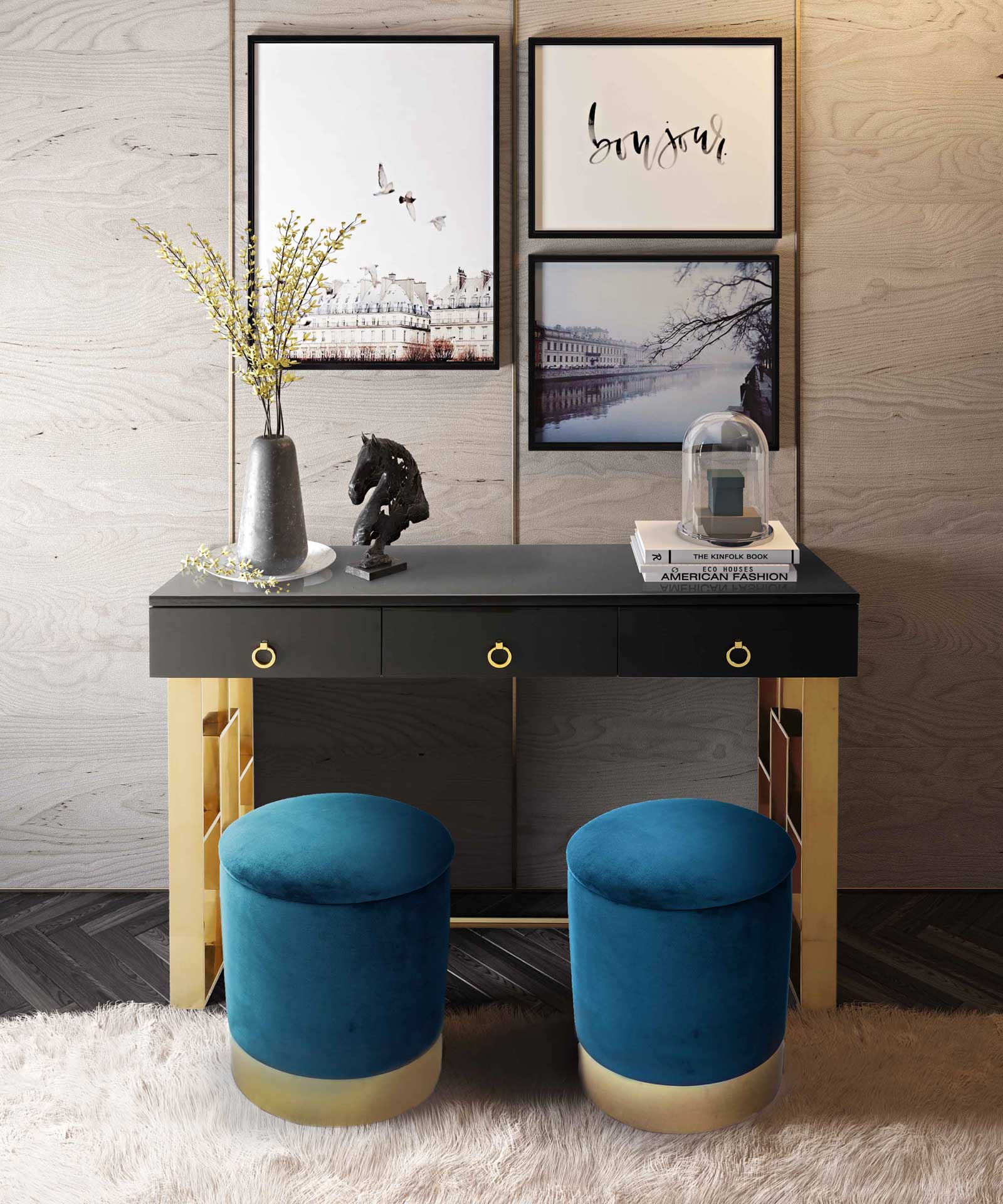 Proclaim Storage Ottoman Navy - Image 5