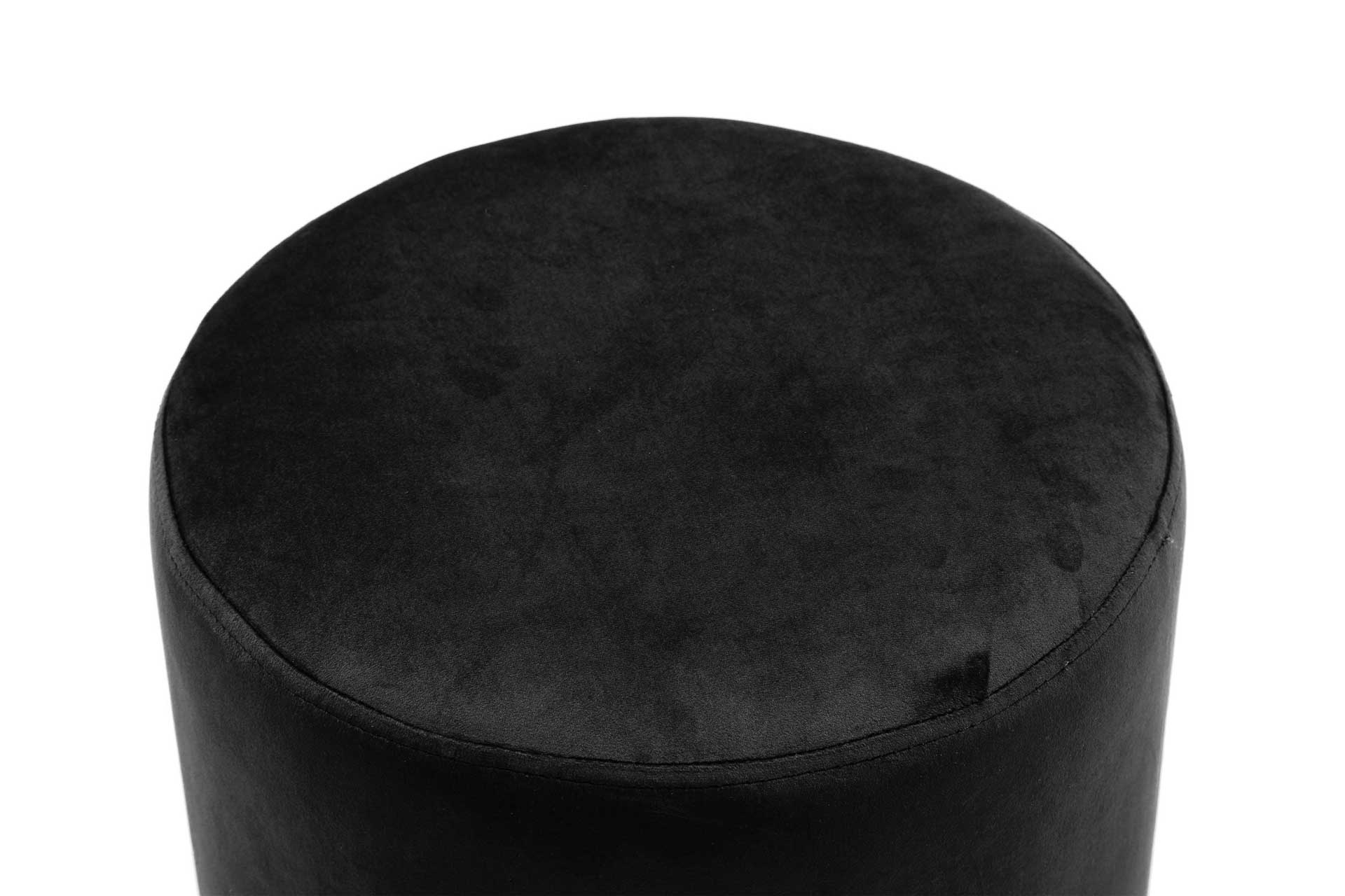 Proclaim Velvet Ottoman Black - Image 3