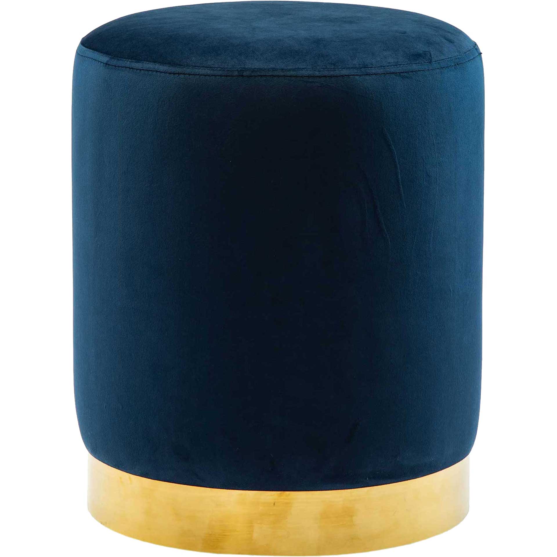 Proclaim Velvet Ottoman Navy - Image 2