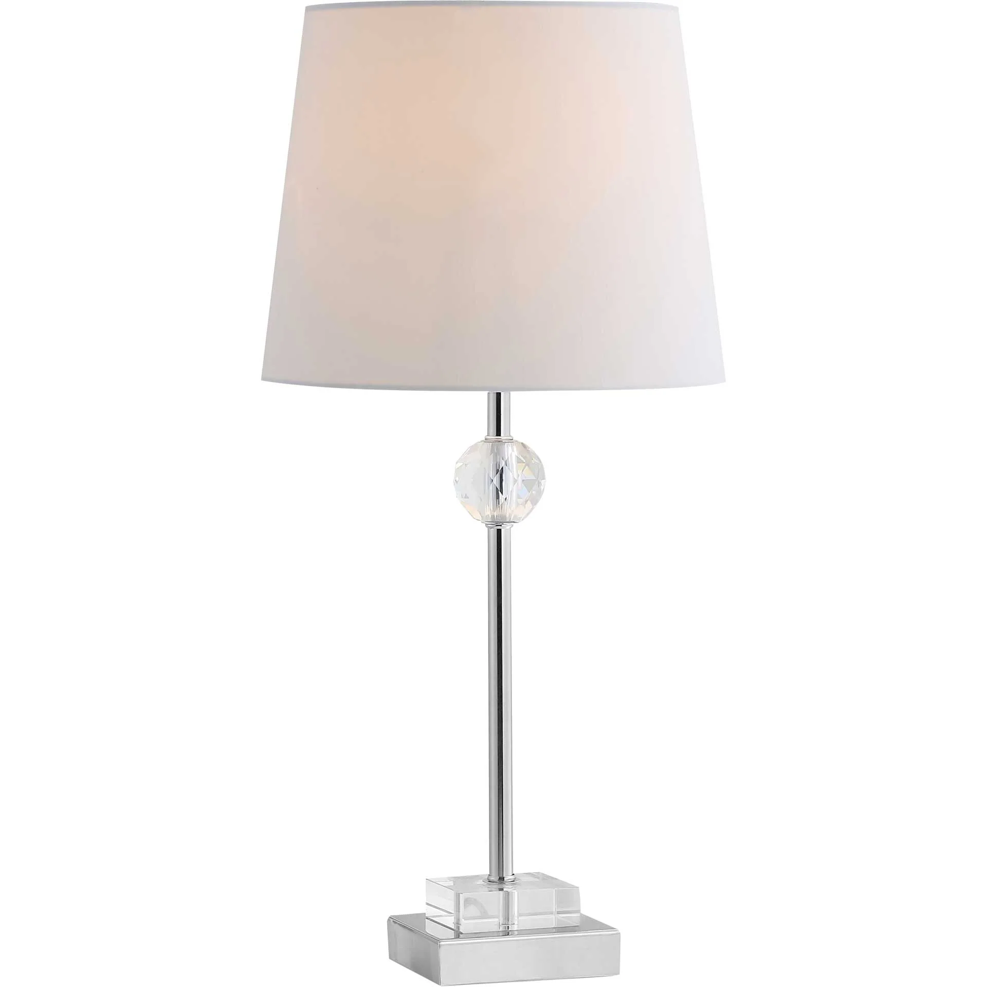 Prompt Table Lamp Clear/Chrome - Image 2