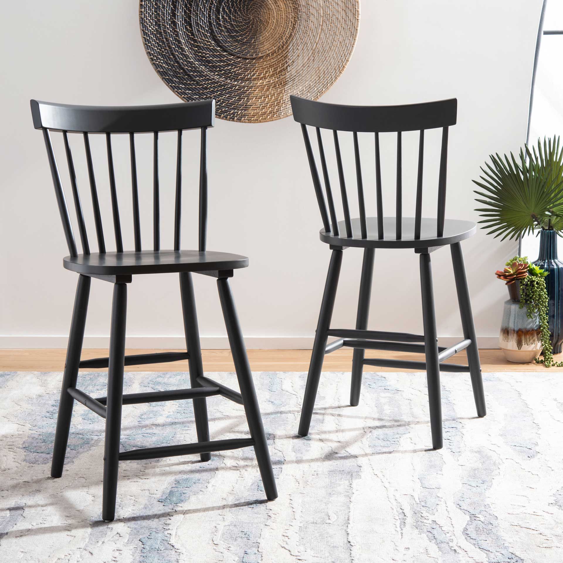 Prospect Bar Stool Gray (Set of 2) - Image 19