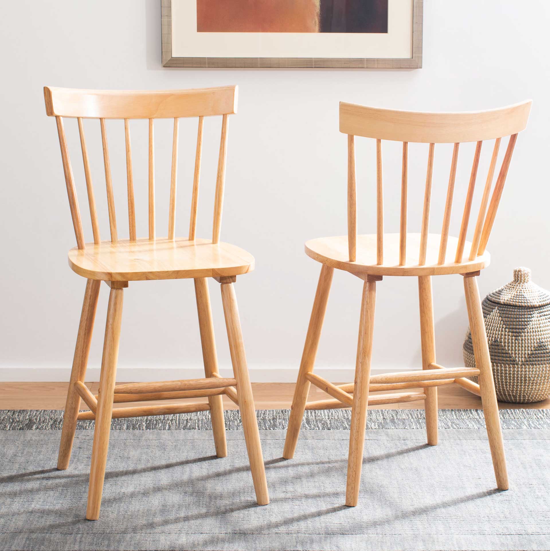 Prospect Bar Stool Natural (Set of 2) - Image 14