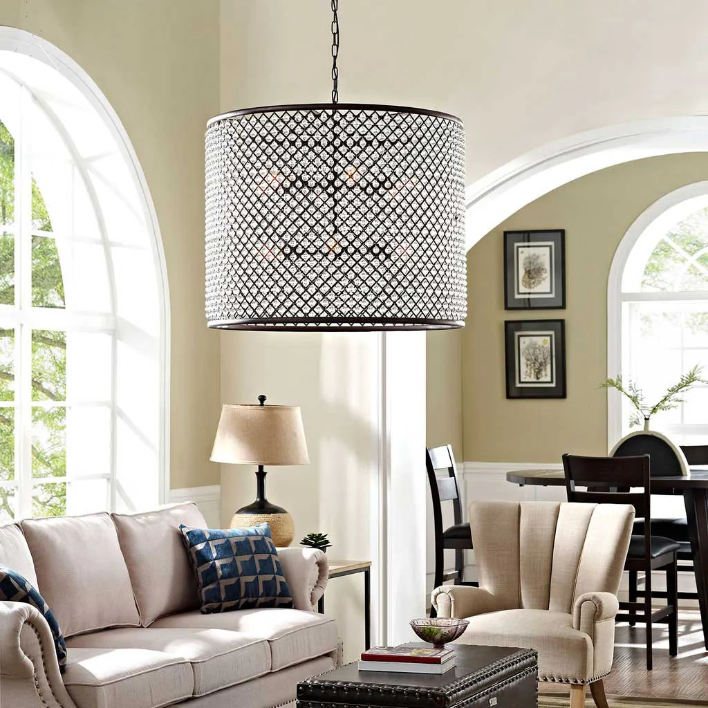 Prosper Chandelier Brown - Image 4