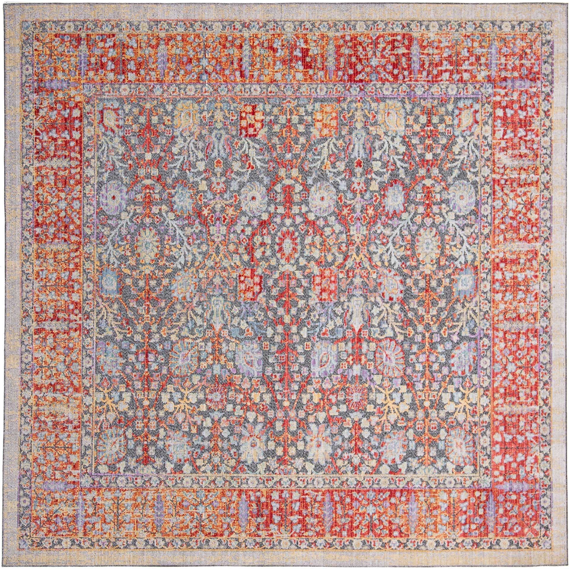 Provance Red/Black Area Rug - Image 2