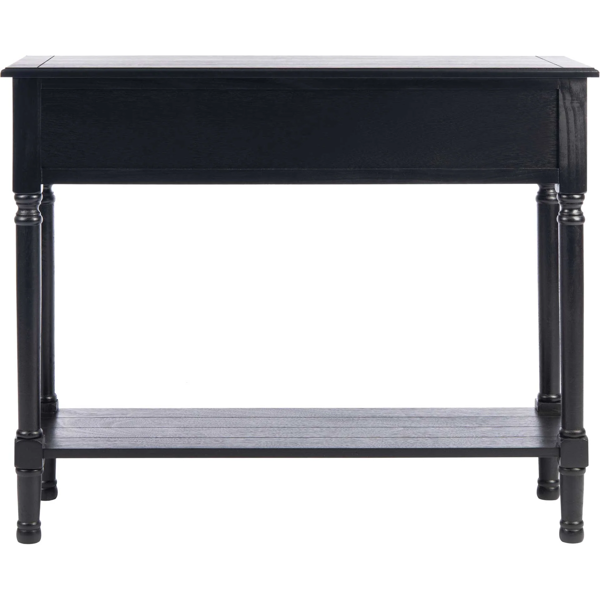 Providence 2 Drawer Console Table Black - Image 4
