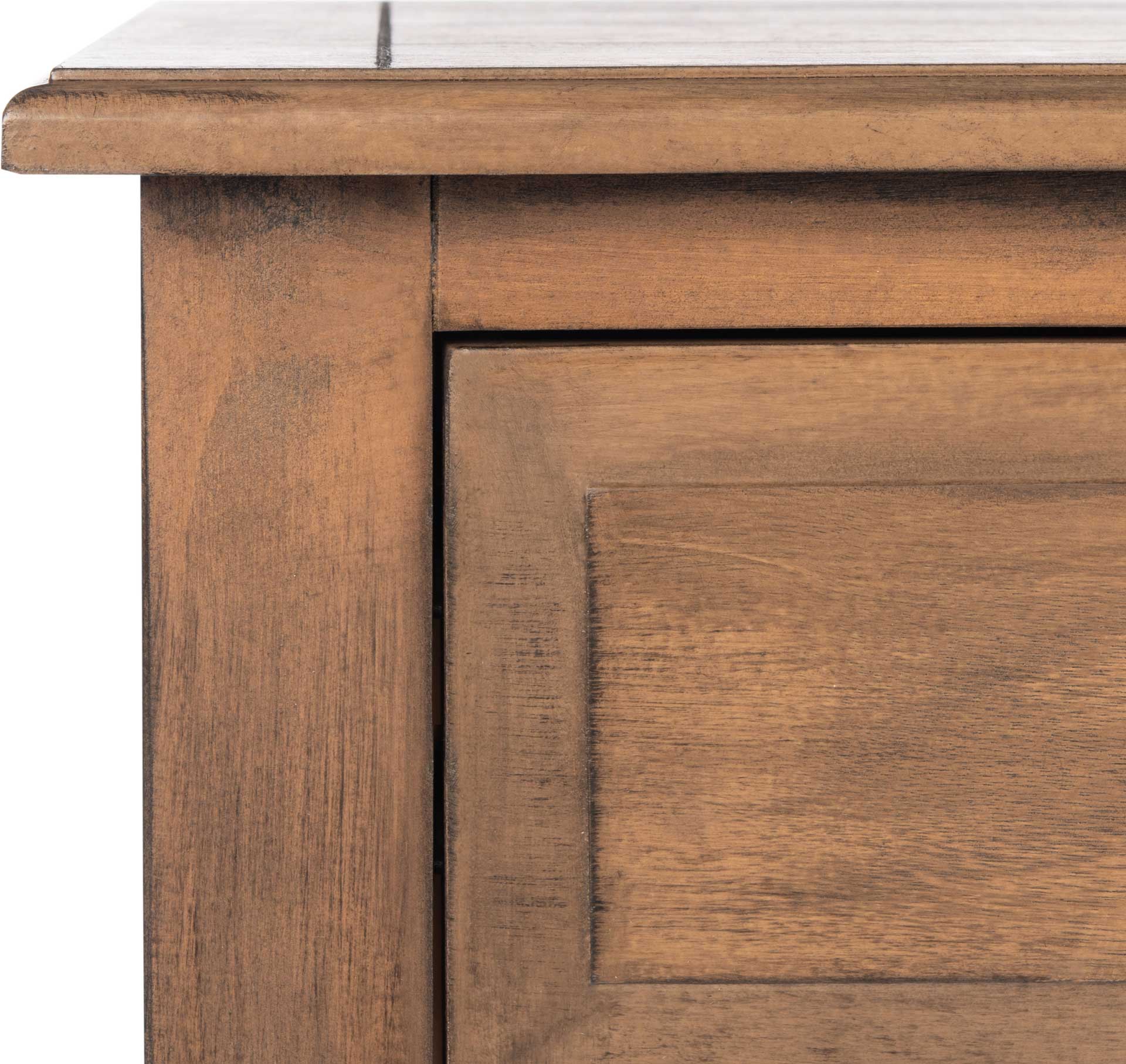 Providence 2 Drawer Console Table Brown - Image 6