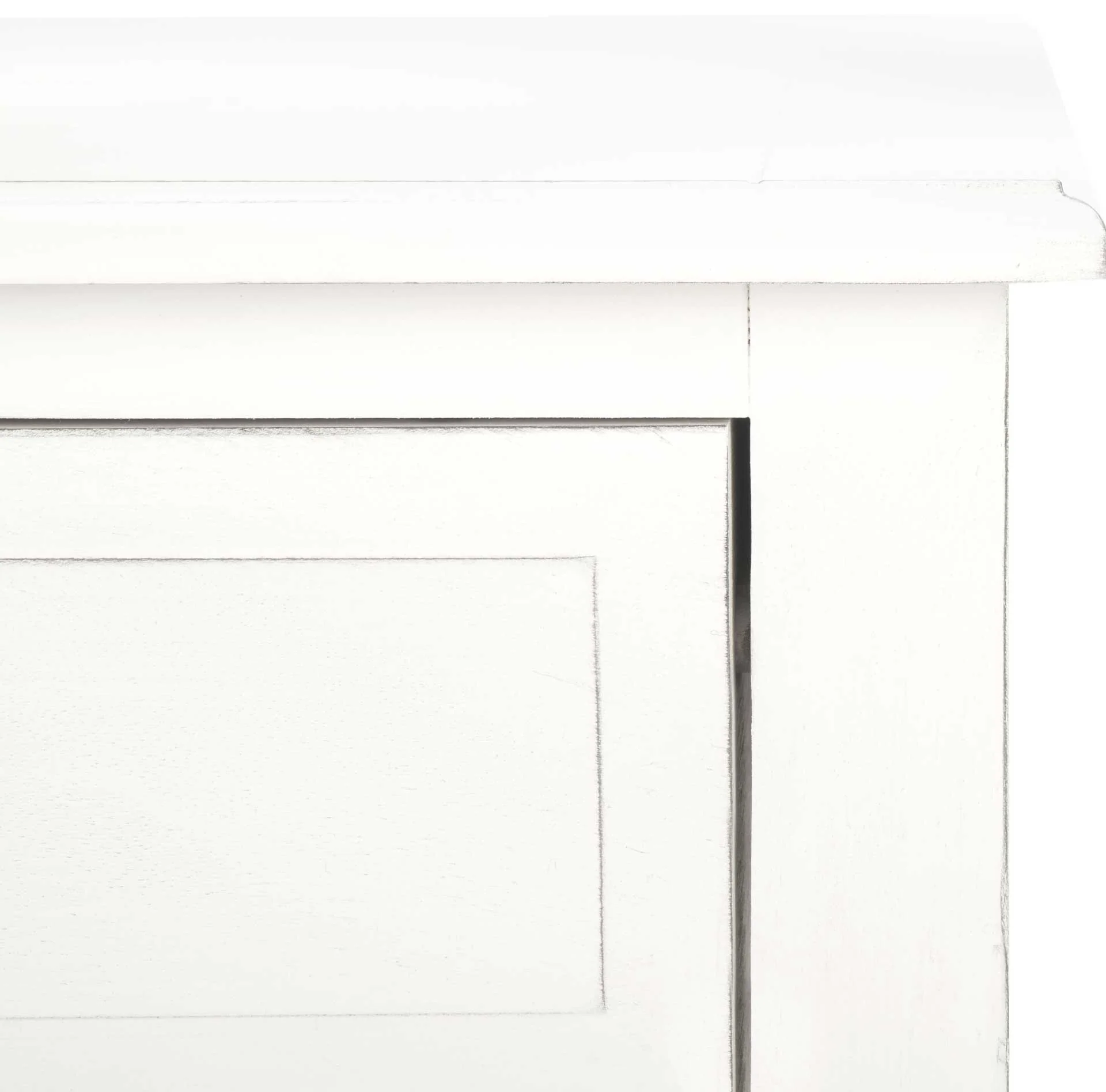Providence 2 Drawer Console Table Distressed White - Image 5