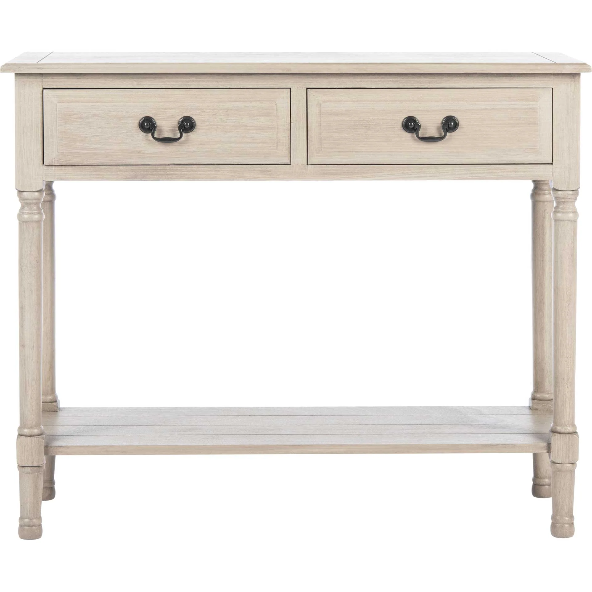 Providence 2 Drawer Console Table Greige - Image 2