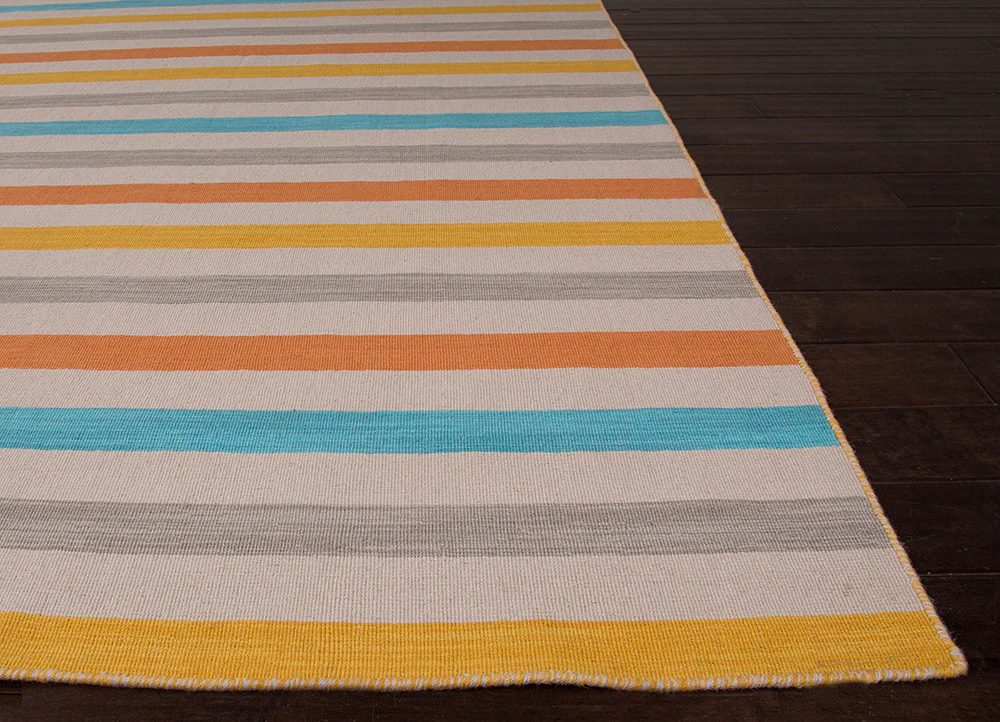 Pura Vida Bosque Oyster Gray/Blue Atool Area Rug - Image 3