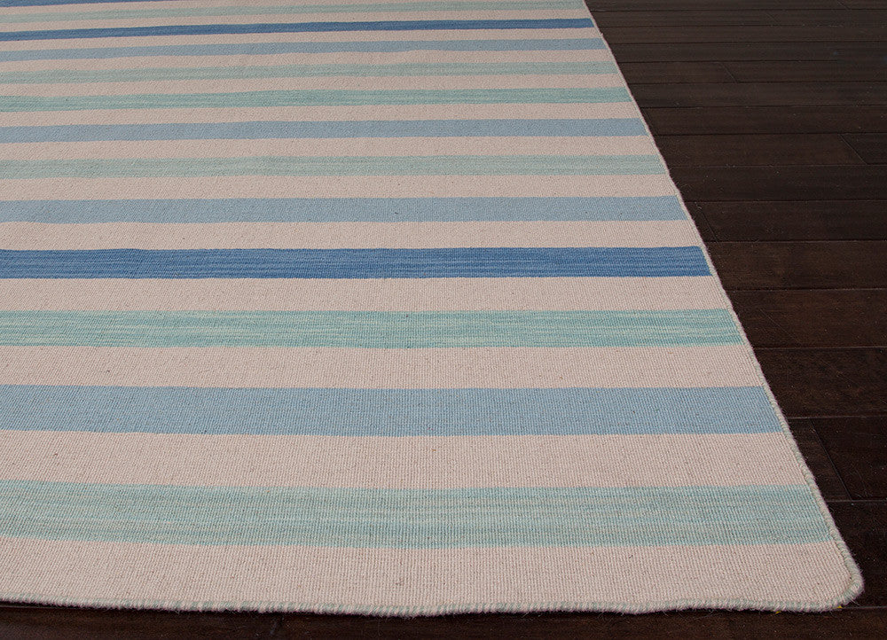 Pura Vida Bosque Oyster Gray/Blue Heaven Area Rug - Image 3