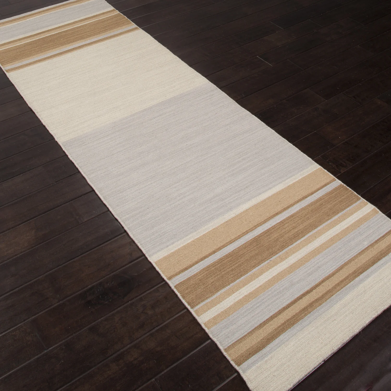Pura Vida Kingston Fog/Light Gold Runner Rug - Image 2